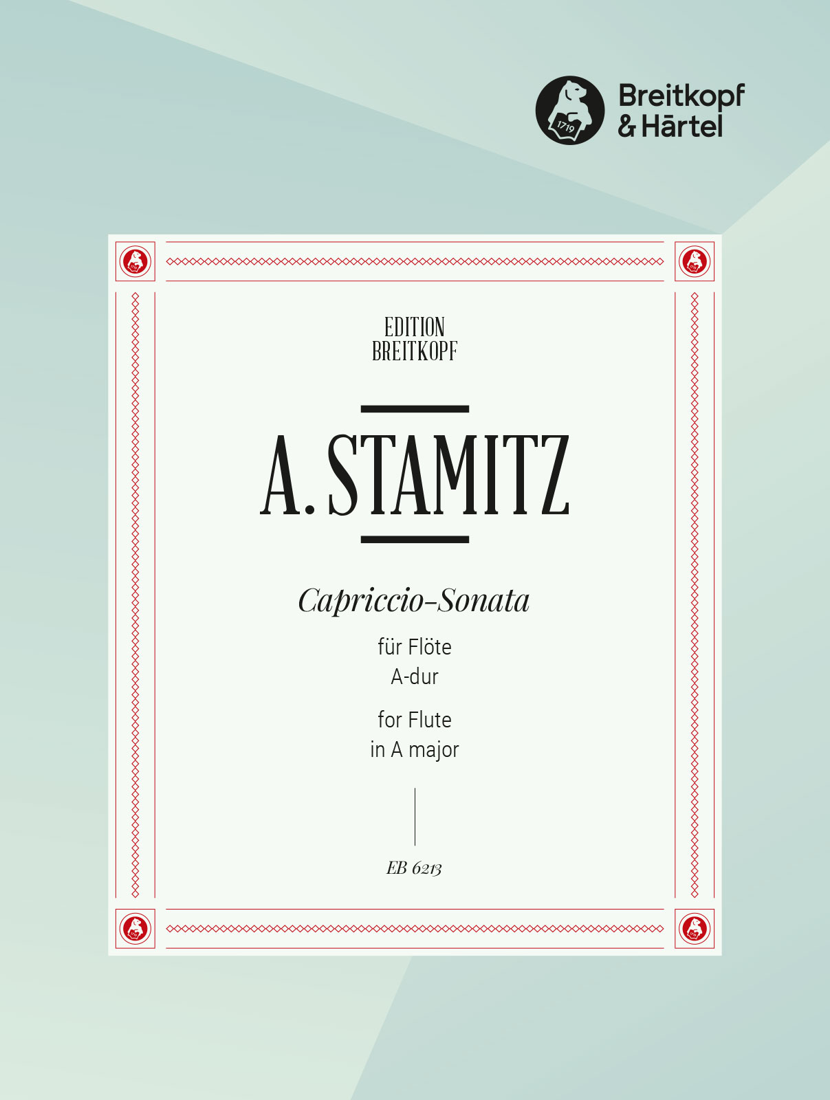 Anton Stamitz - Capriccio-Sonata in A major - Cover