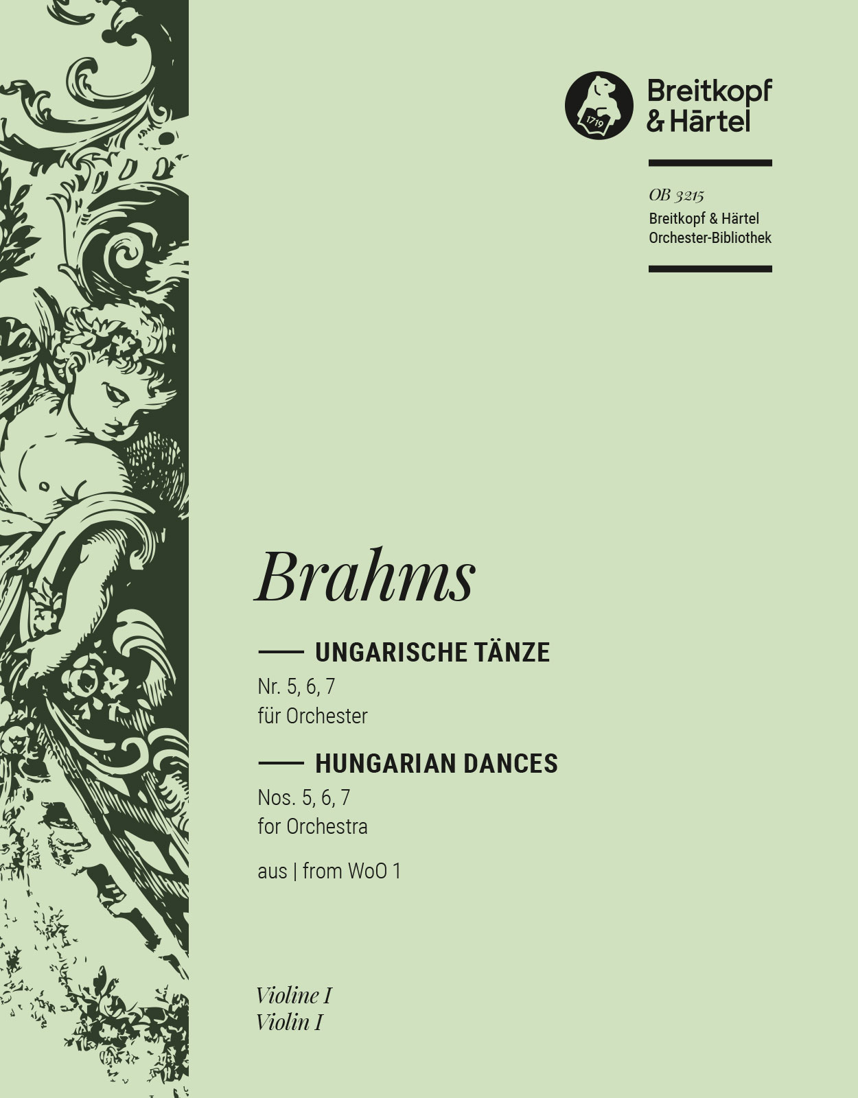 OB 3215-15 - Ungarische Tänze aus WoO1 - Cover