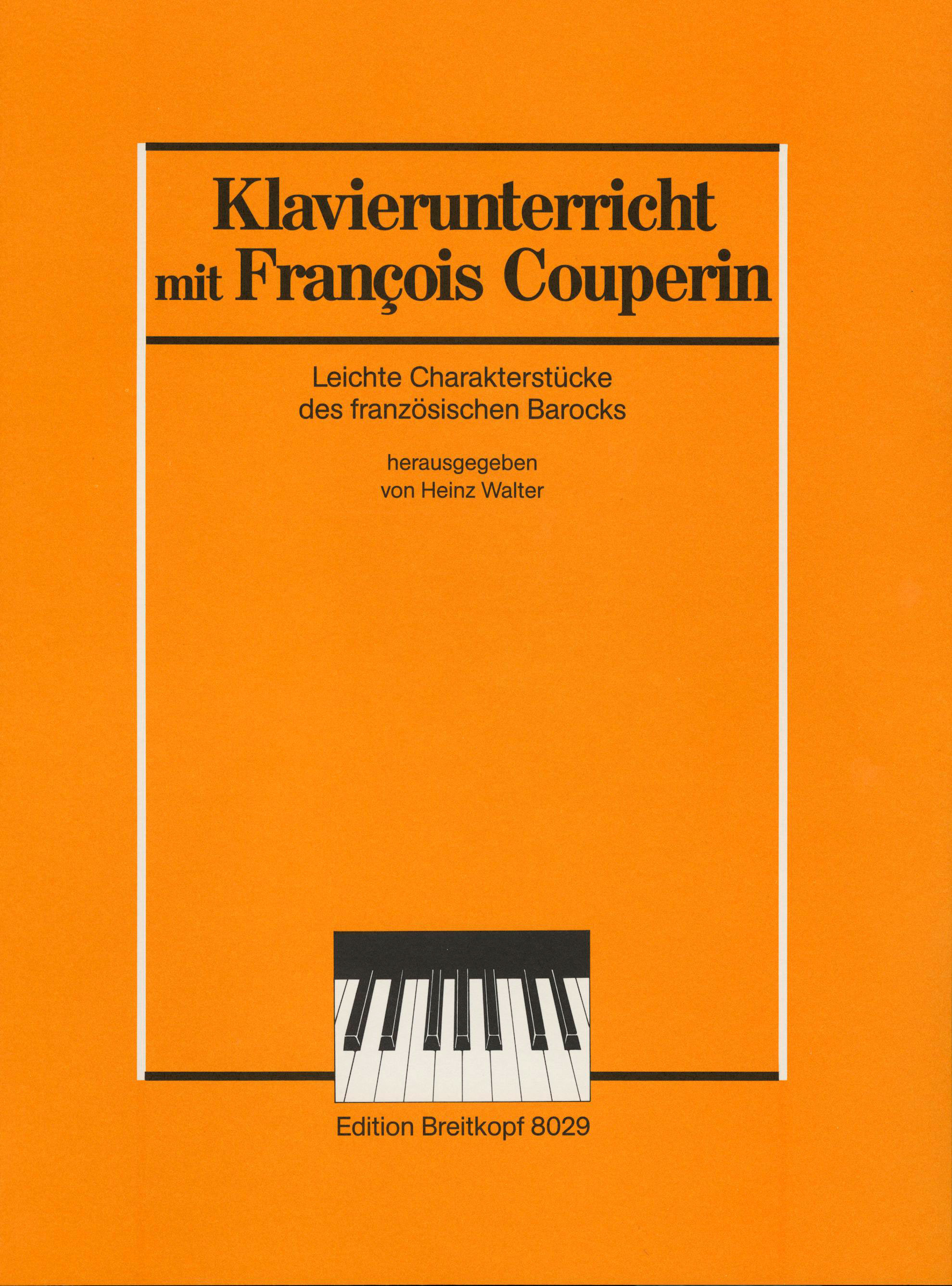 François Couperin - Leichte Charakterstücke des französischen Barocks - Cover