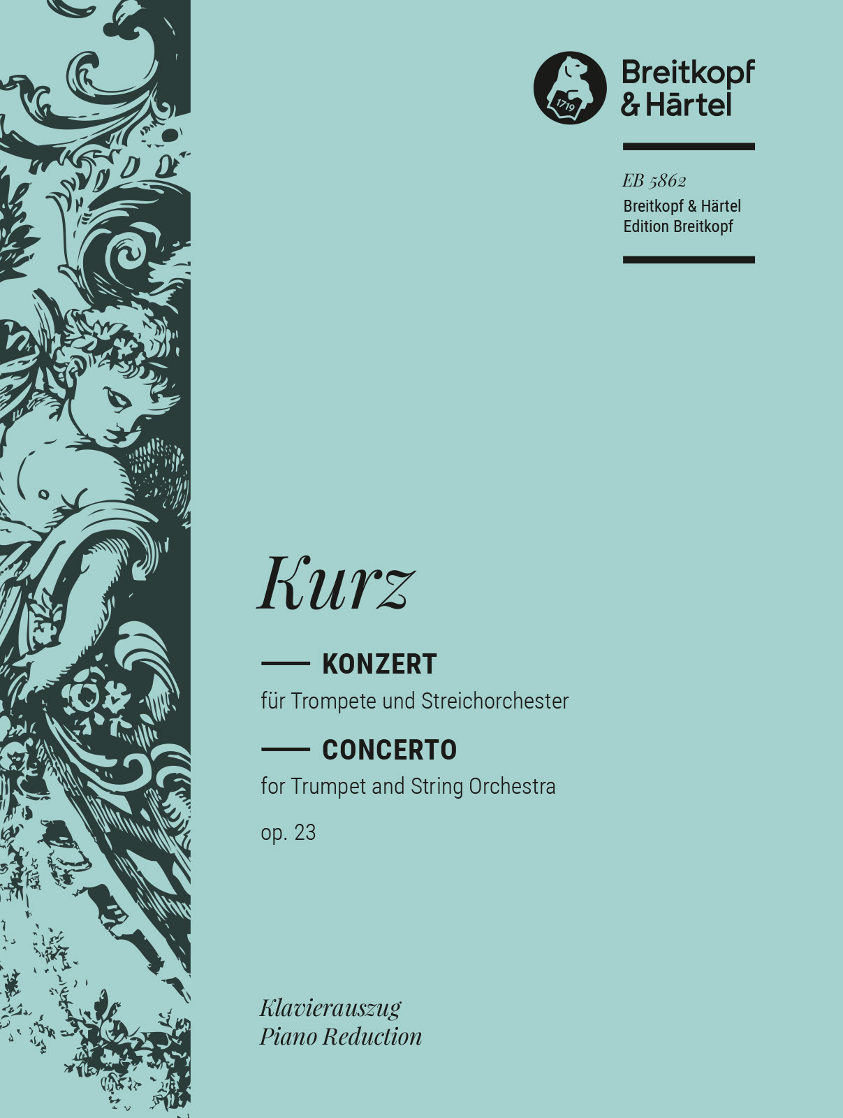 Siegfried Kurz - Trumpet Concerto Op. 23 - Cover