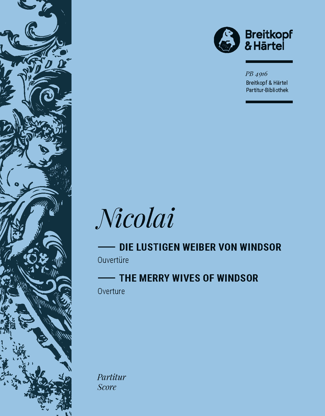 Otto Nicolai - Die lustigen Weiber von Windsor - Cover