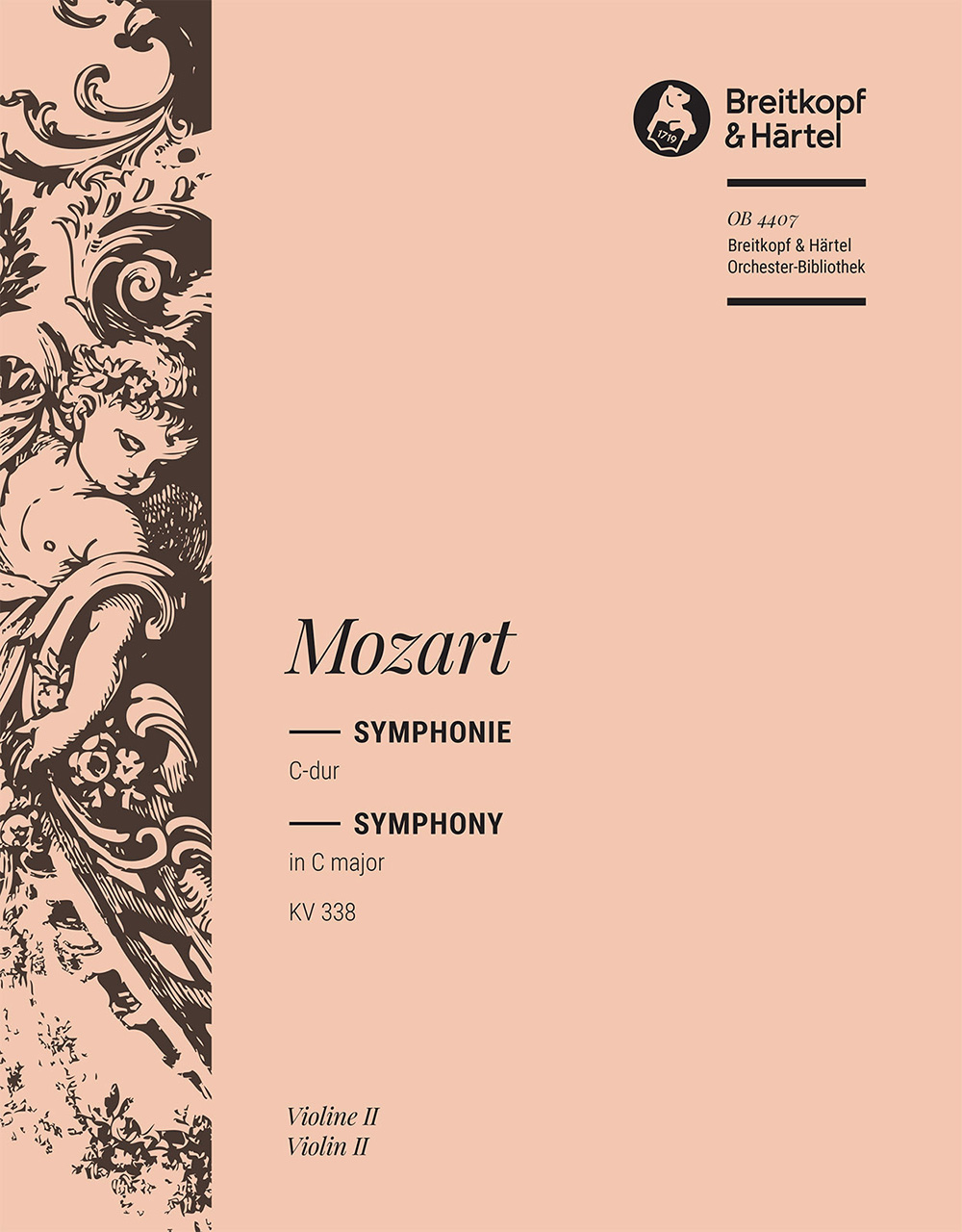 OB 4407-16 - Symphonie [Nr. 34] C-dur KV 338 - Cover