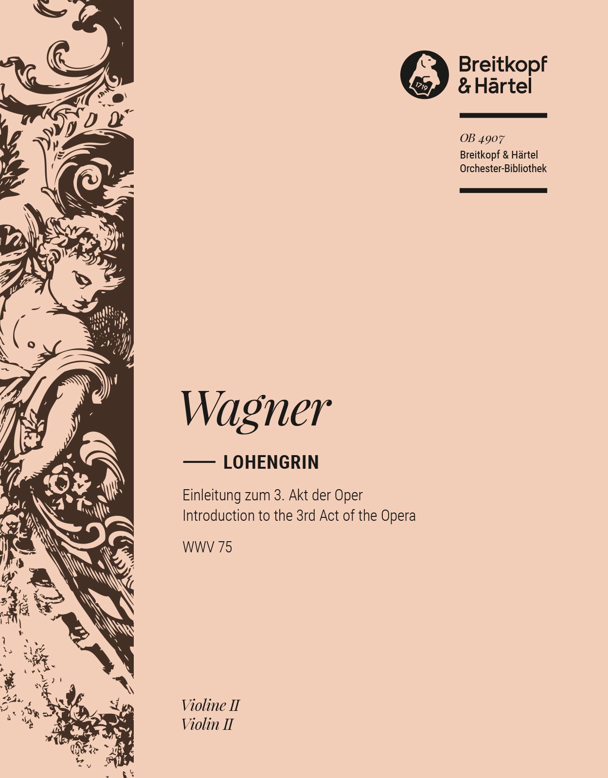 OB 4907-16 - Lohengrin WWV 75 - Cover