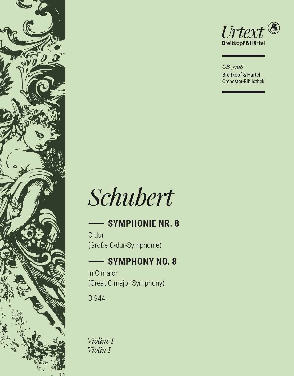 OB 5208-15 - Symphonie Nr. 8 C-dur D 944 - Cover