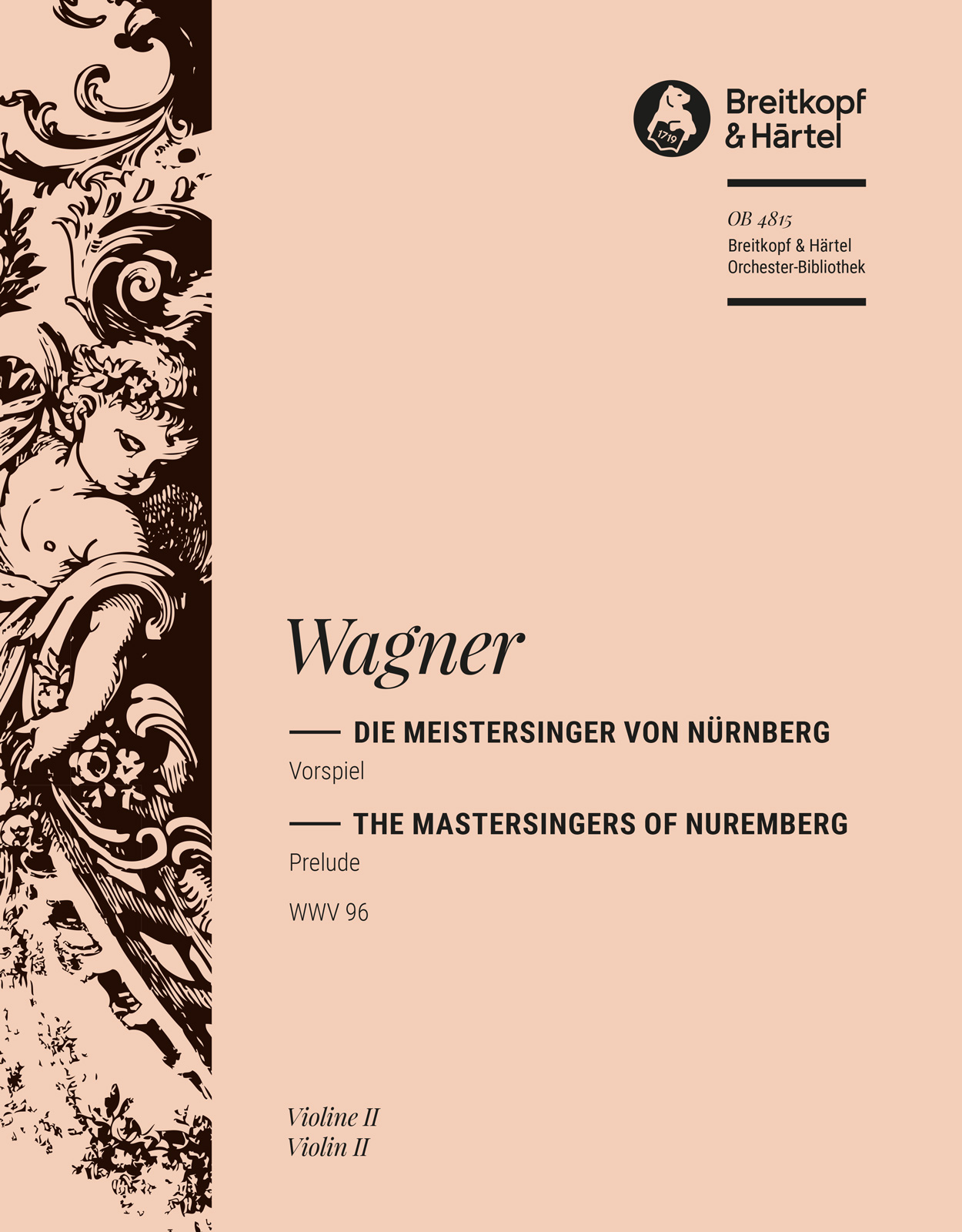 OB 4815-16 - Die Meistersinger von Nürnberg WWV 96 - Cover