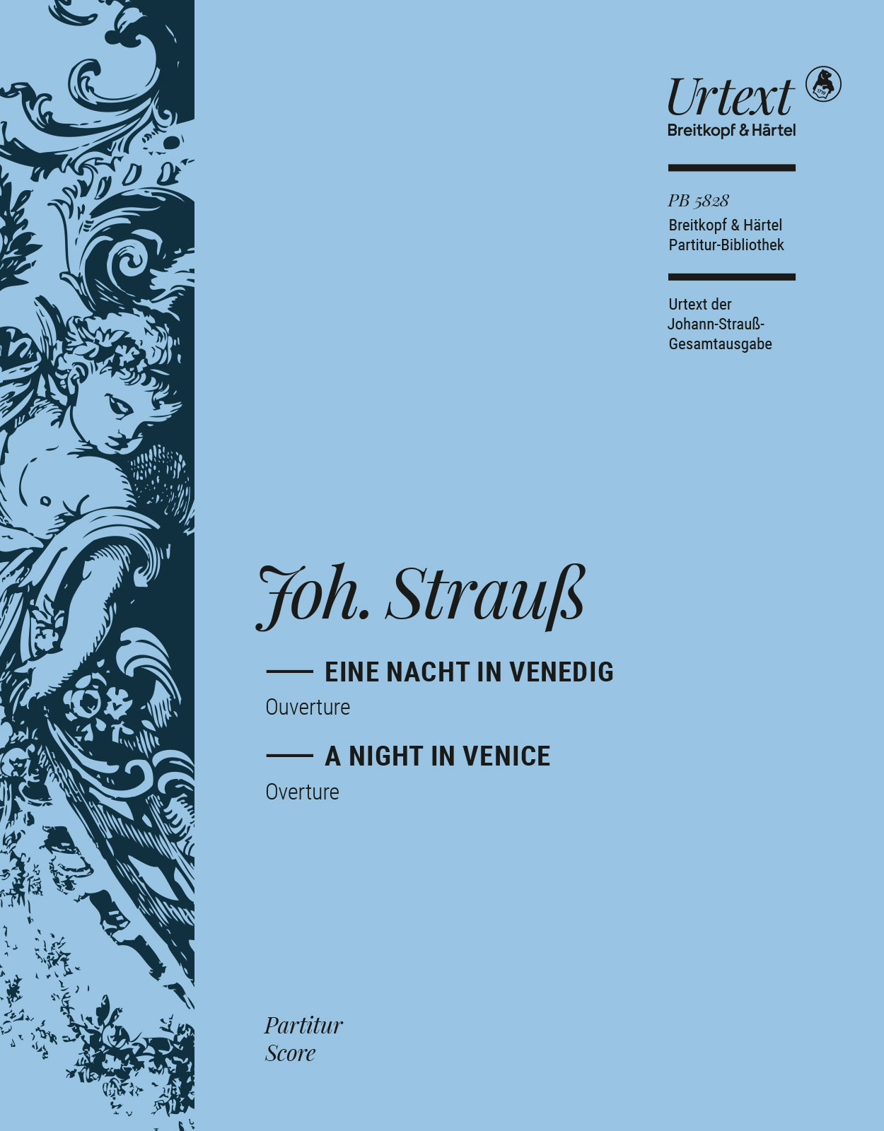 Johann Strauß - Eine Nacht in Venedig - Cover