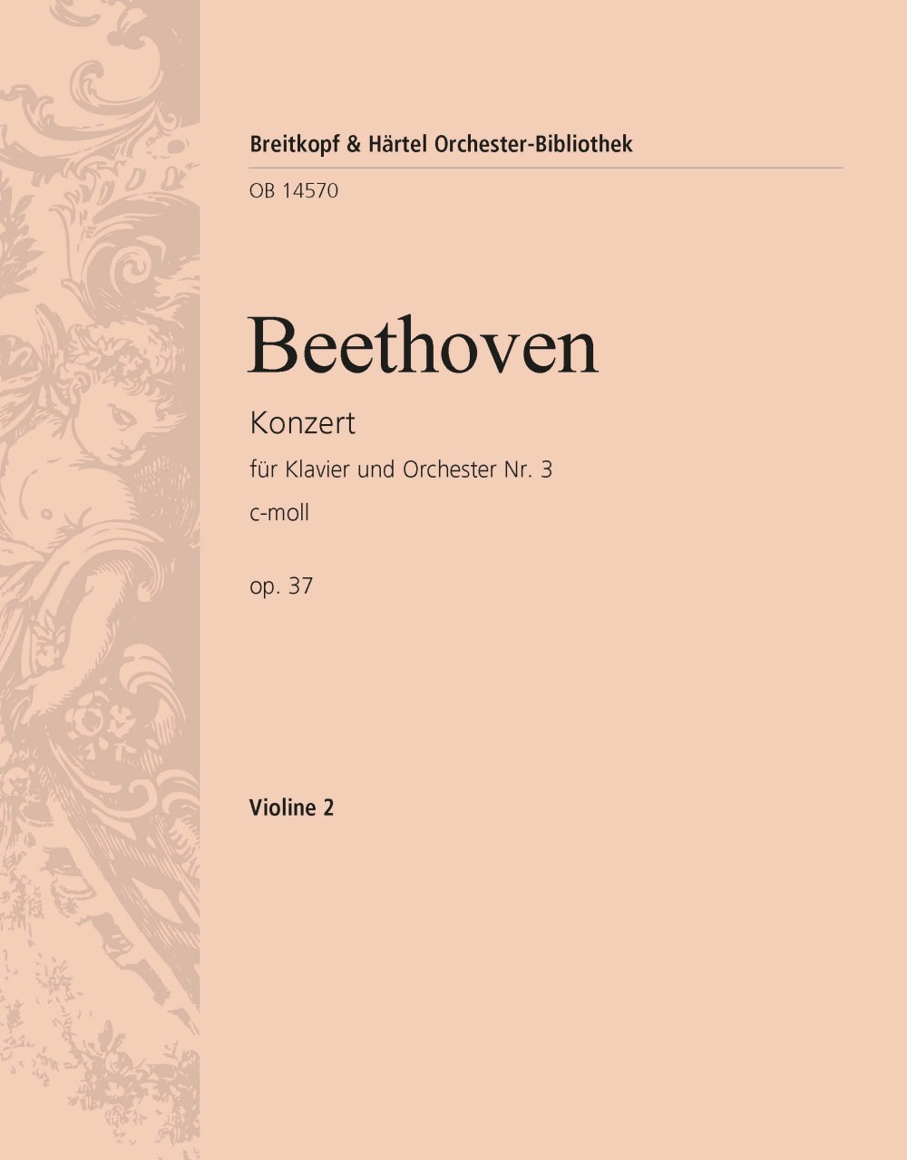 OB 14570-16 - Piano Concerto No. 3 in C minor Op. 37 - Cover