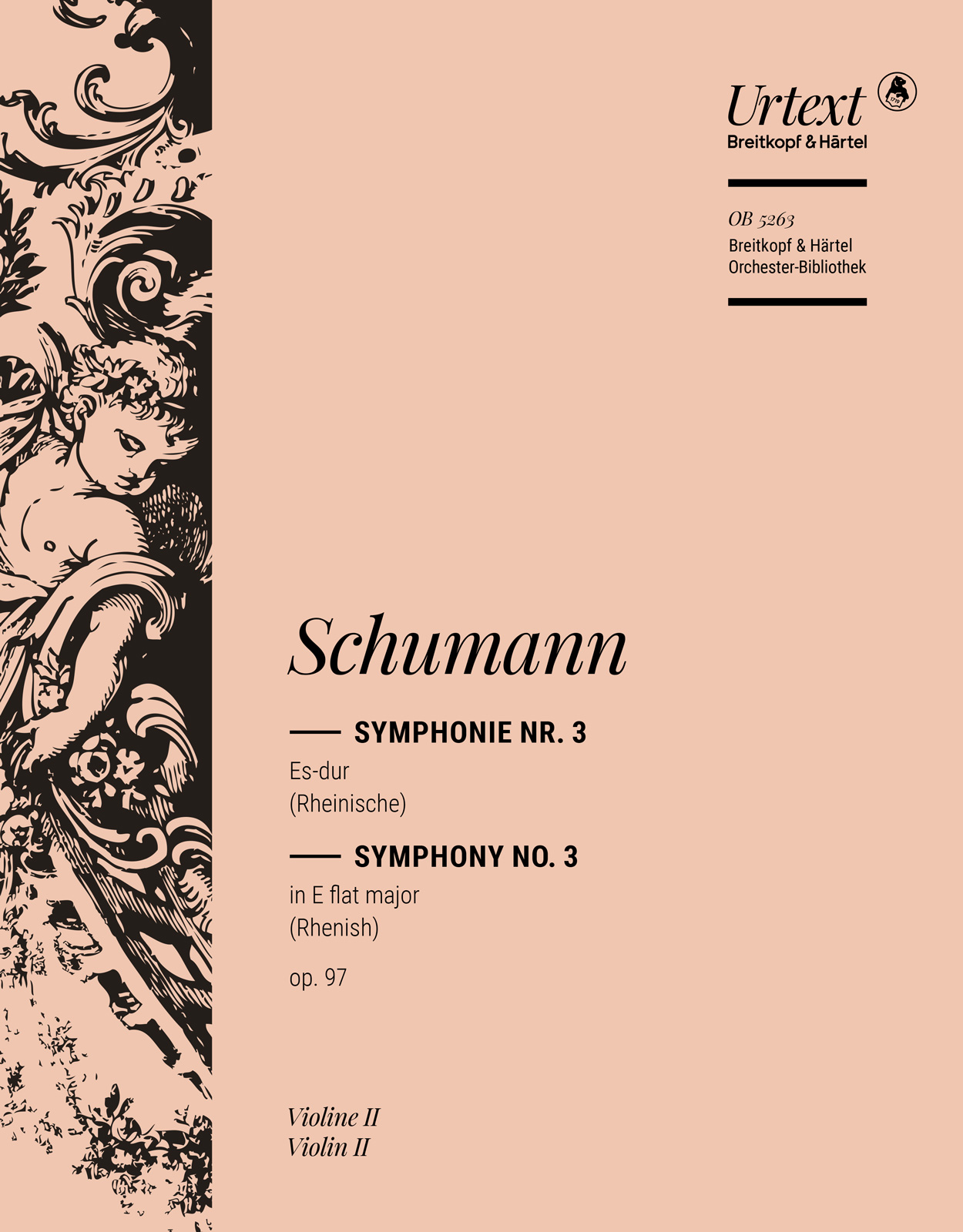 OB 5263-16 - Symphonie Nr. 3 Es-dur op. 97 - Cover