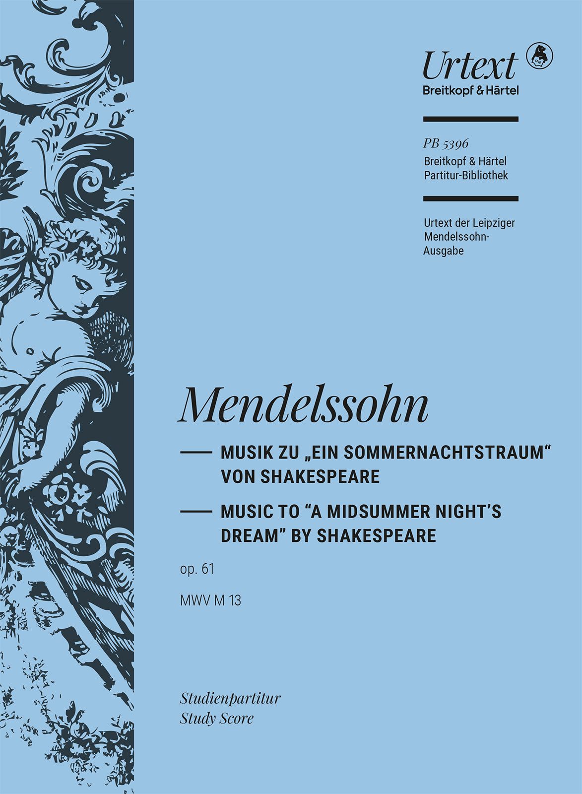 PB 5396D - Ein Sommernachtstraum op. 61 MWV M 13 - Cover