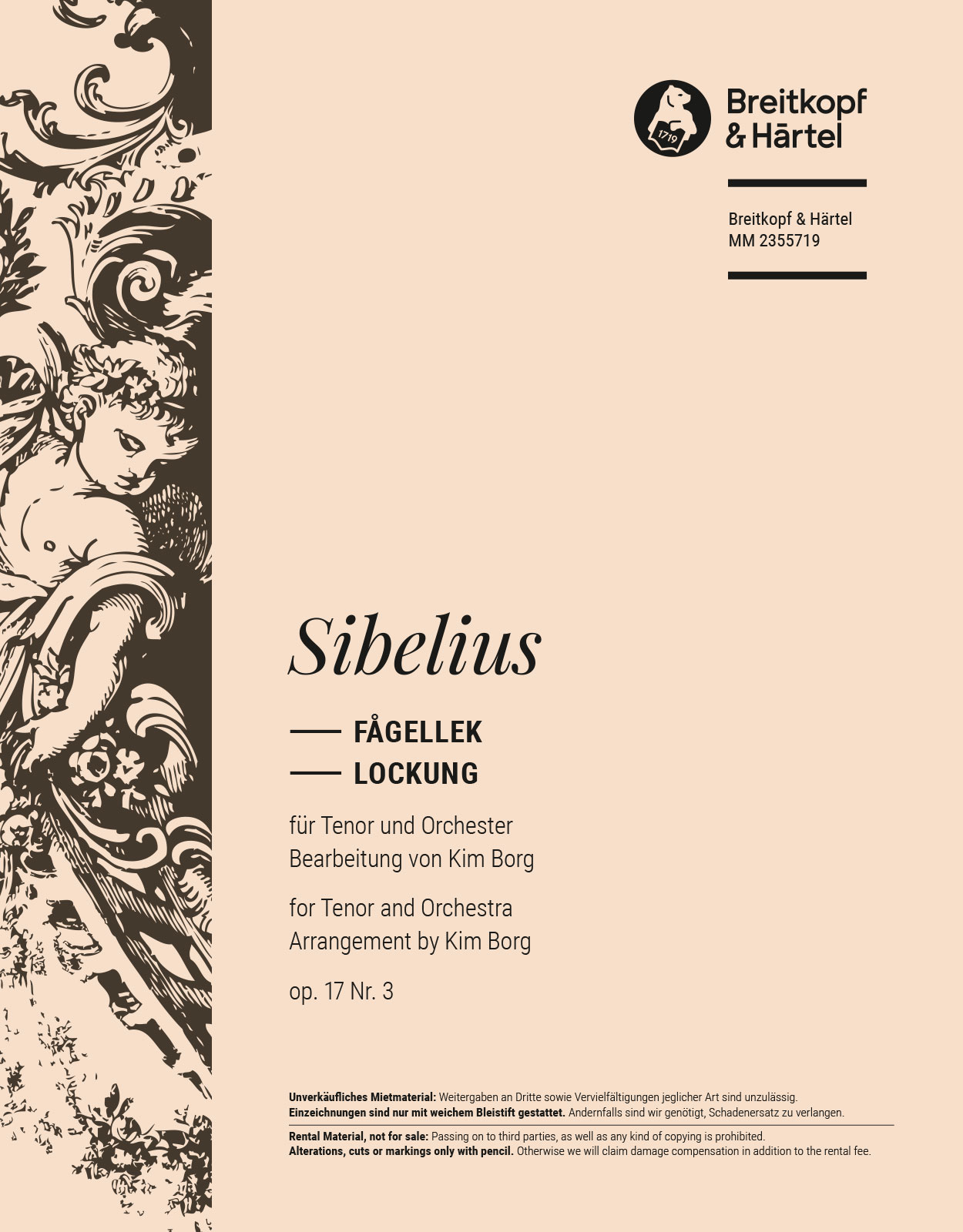 MM 2355719 - Fågellek op. 17/3 - Cover