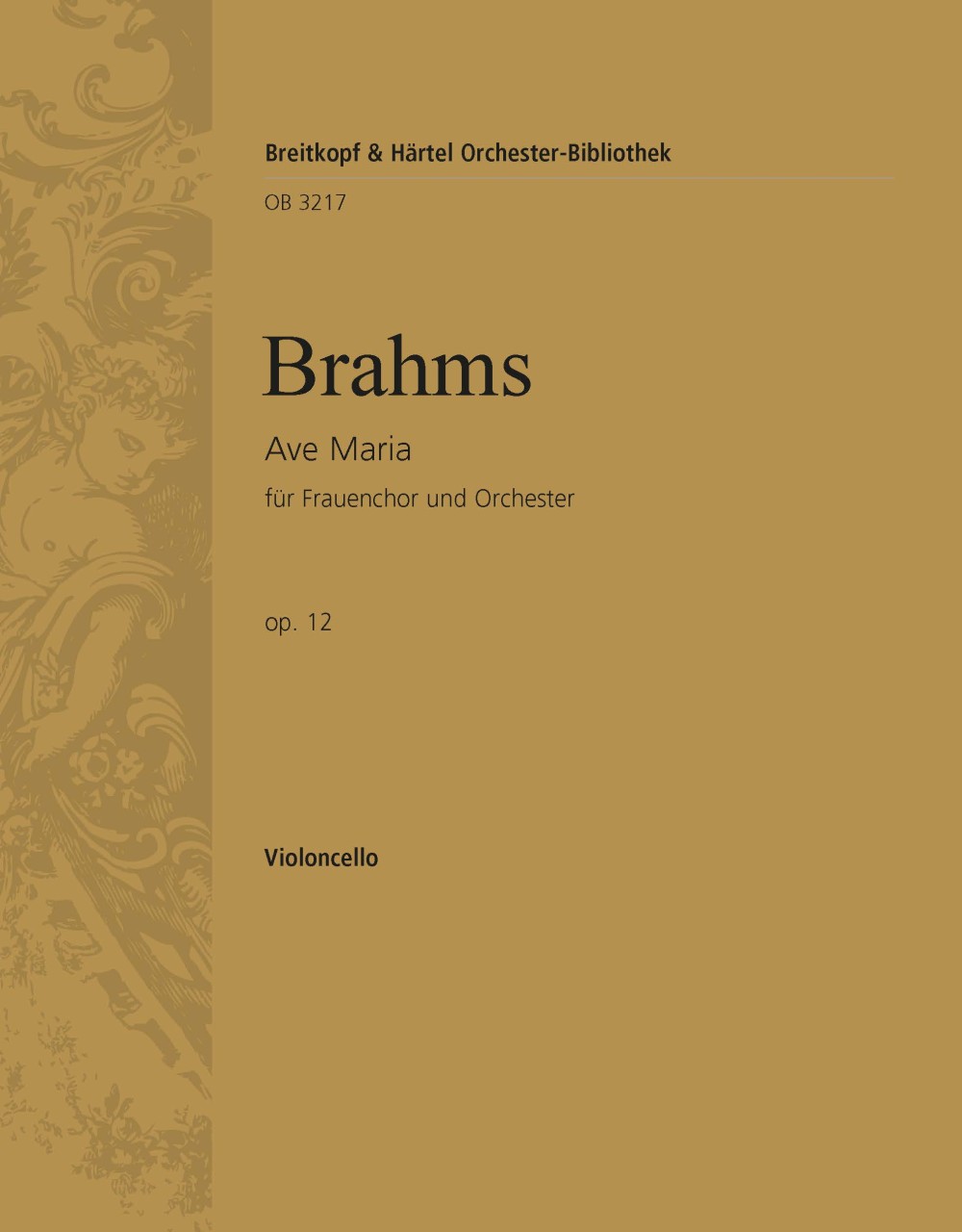 OB 3217-23 - Ave Maria Op. 12 - Cover