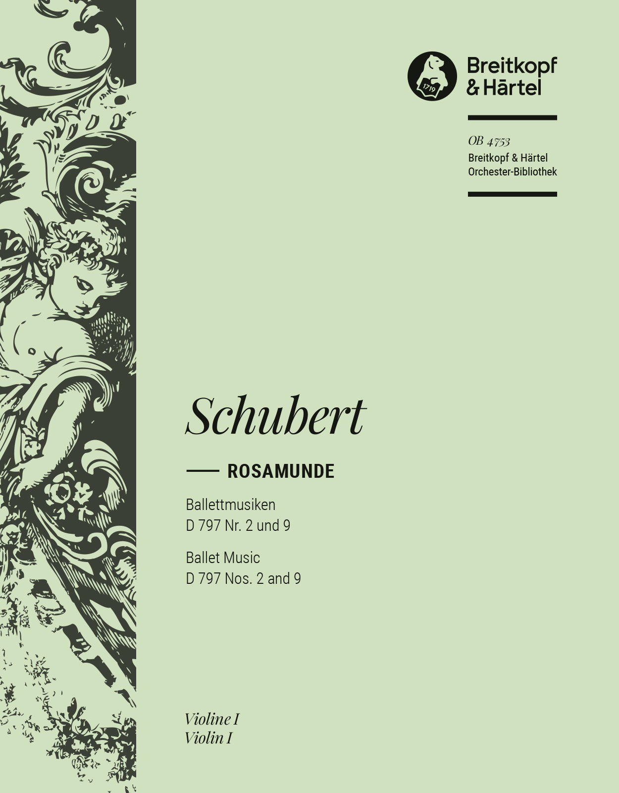 OB 4753-15 - Rosamunde, Fürstin von Zypern D 797 [op. 26] - Cover