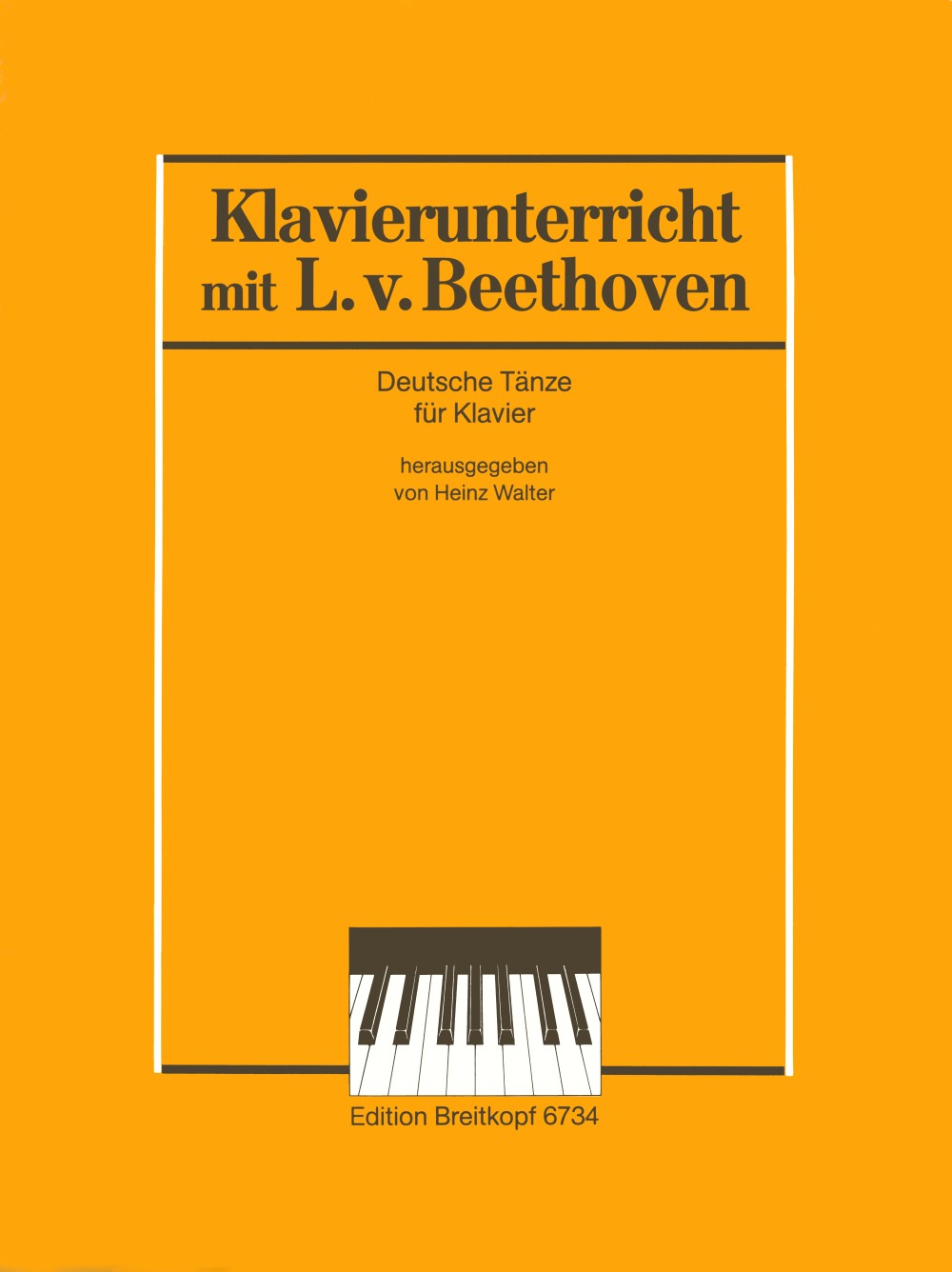 Ludwig van Beethoven - German Dances - Cover