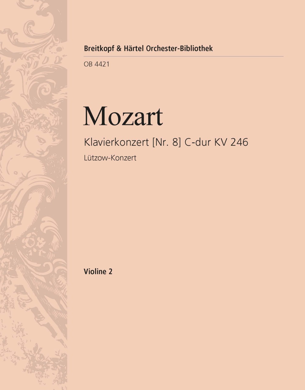 OB 4421-16 - Klavierkonzert [Nr. 8] C-dur KV 246 - Cover