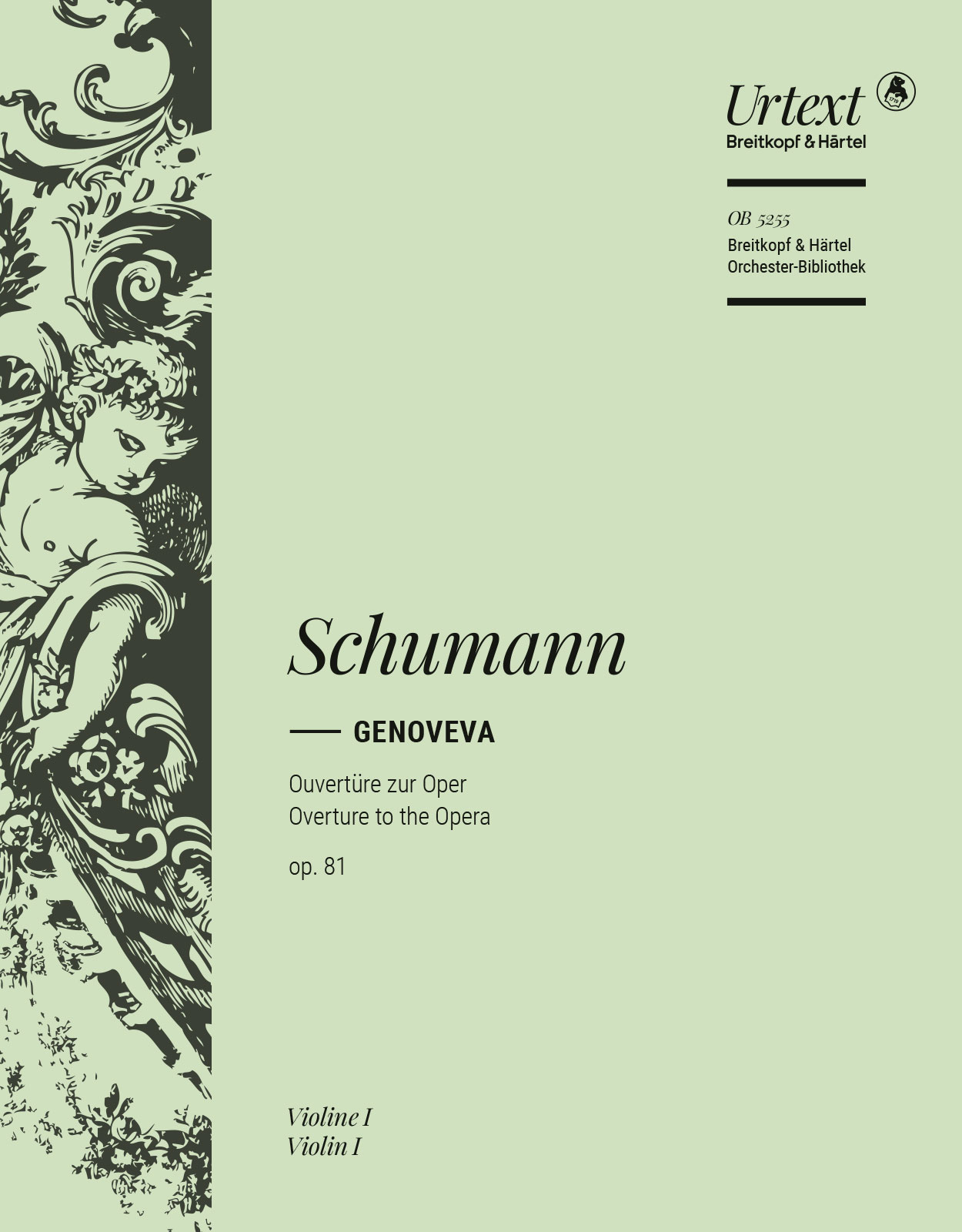 OB 5255-15 - Genoveva Op. 81 - Cover
