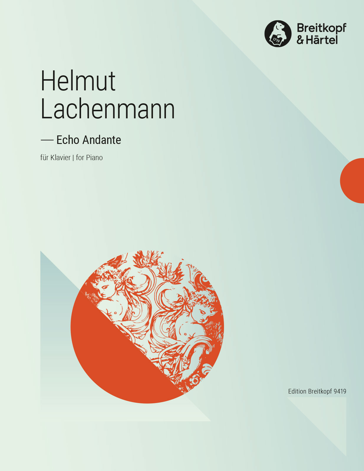 Helmut Lachenmann - Echo Andante - Cover
