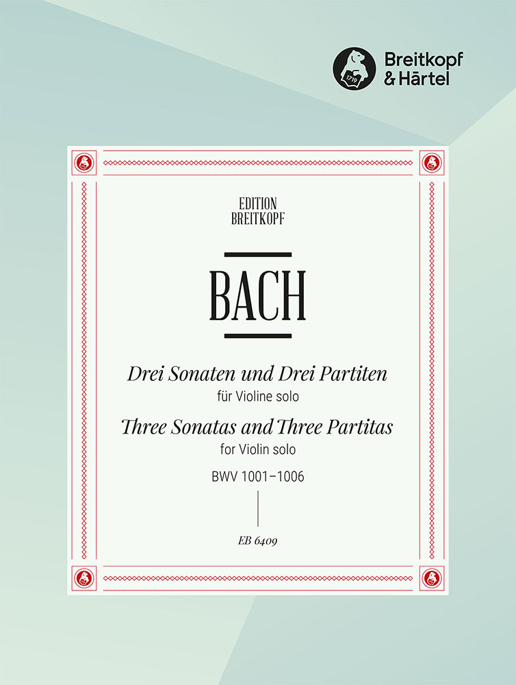 Johann Sebastian Bach - 3 Sonaten und 3 Partiten BWV 1001-1006 - Cover