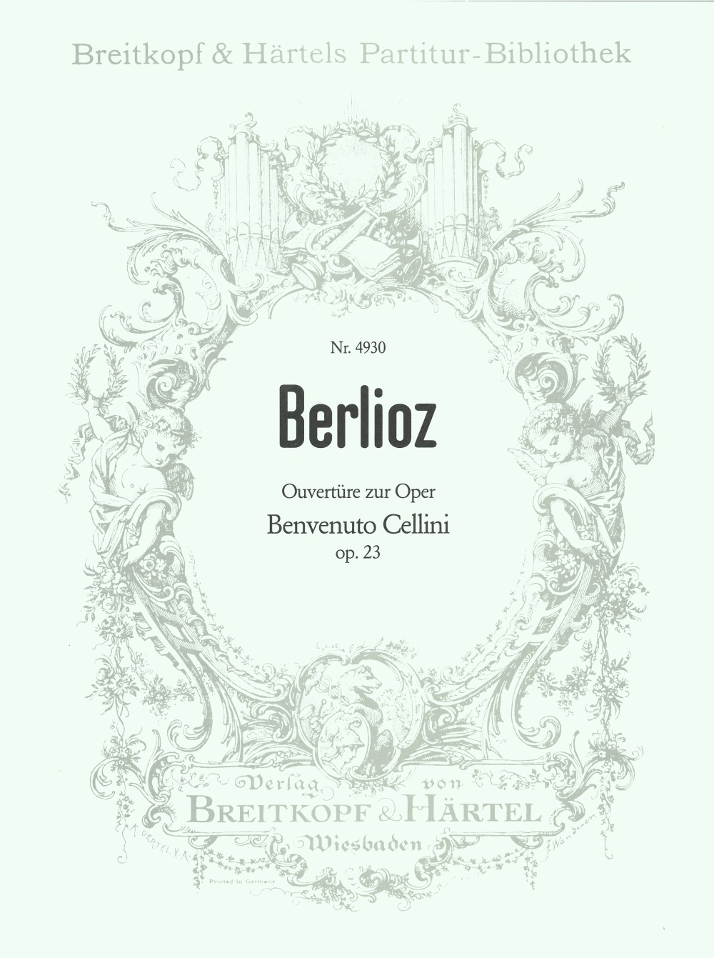Hector Berlioz - Benvenuto Cellini op. 23 - Cover