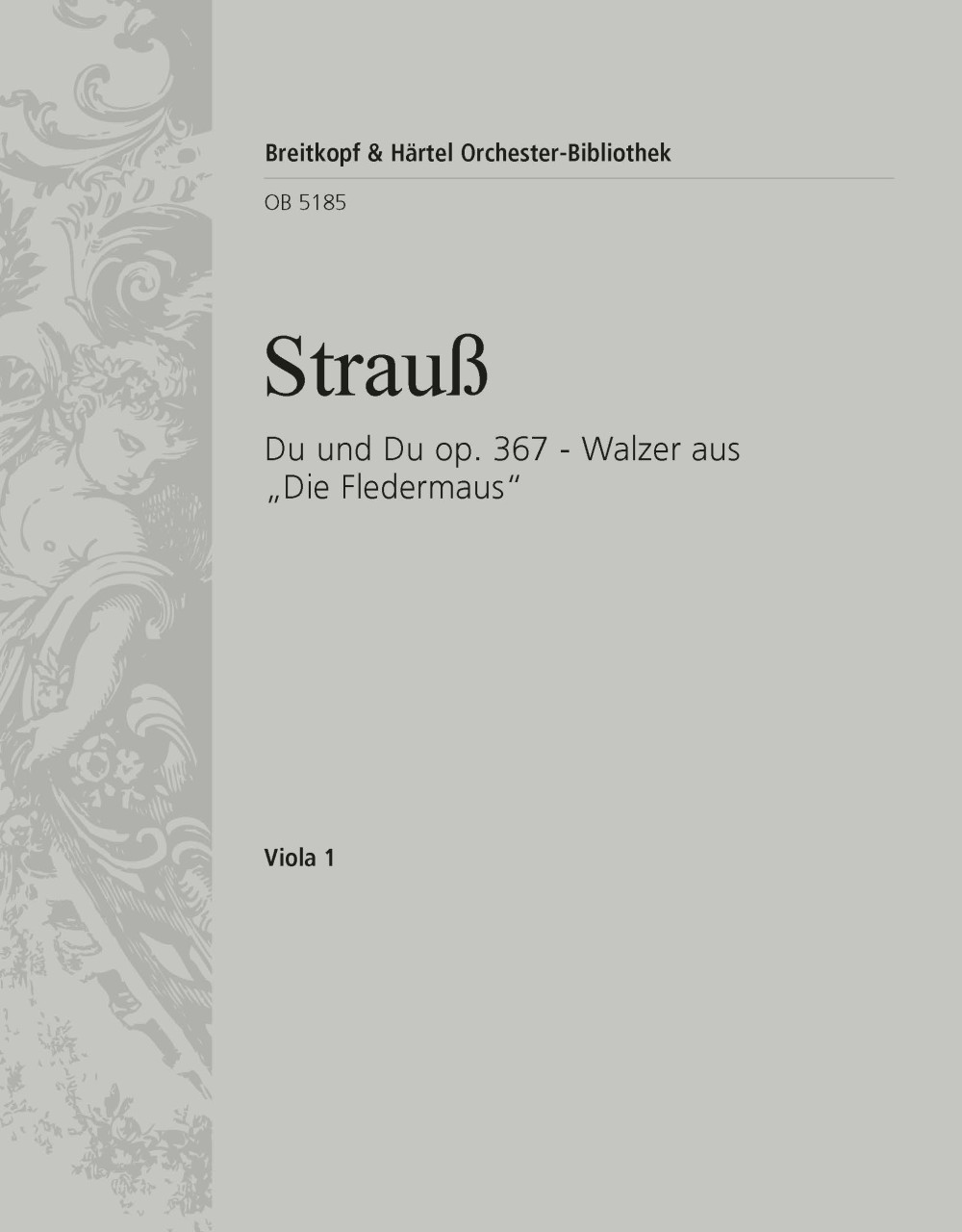 OB 5185-19 - Du und Du Op. 367 - Cover