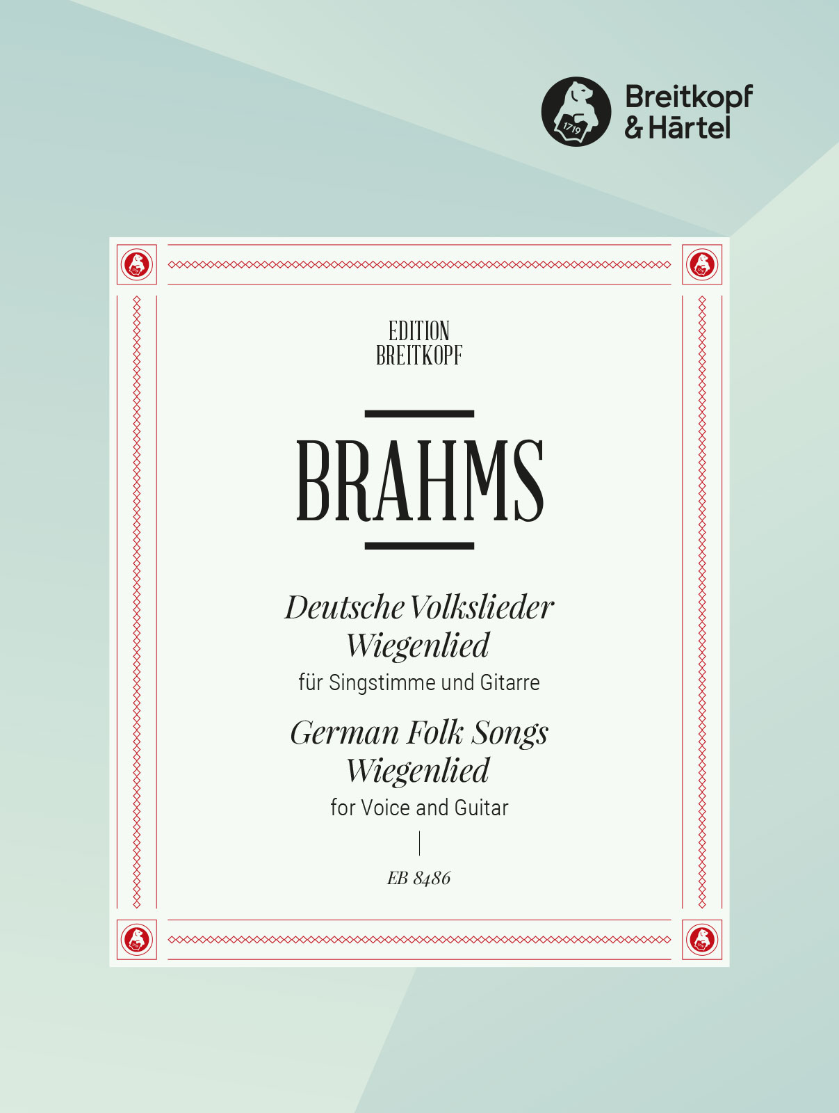 Johannes Brahms - Deutsche Volkslieder aus WoO 33 und Wiegenlied op. 49/4 - Cover