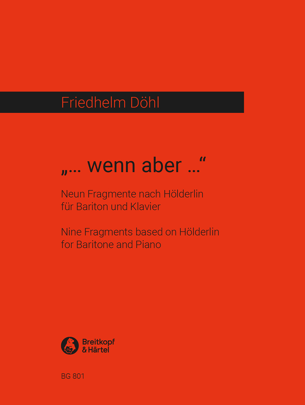 Friedhelm Döhl - Wenn aber - Cover