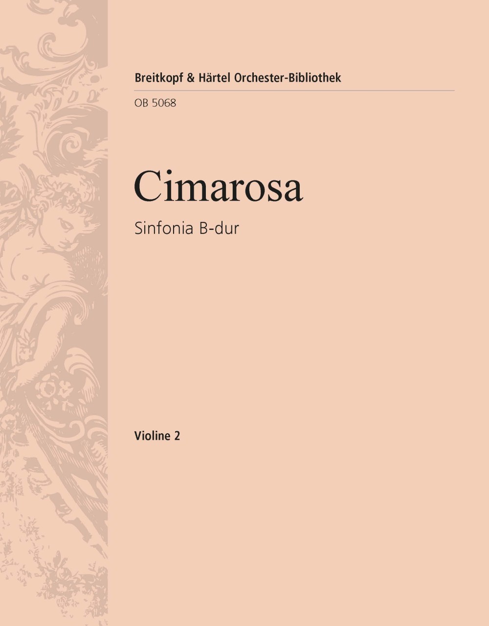 OB 5068-16 - Sinfonia in Bb major - Cover