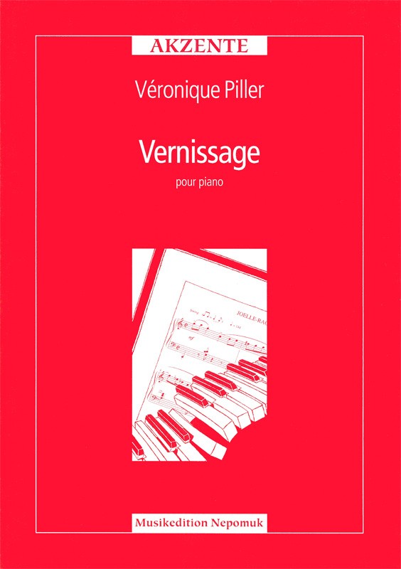 Véronique Piller - Vernissage - Cover