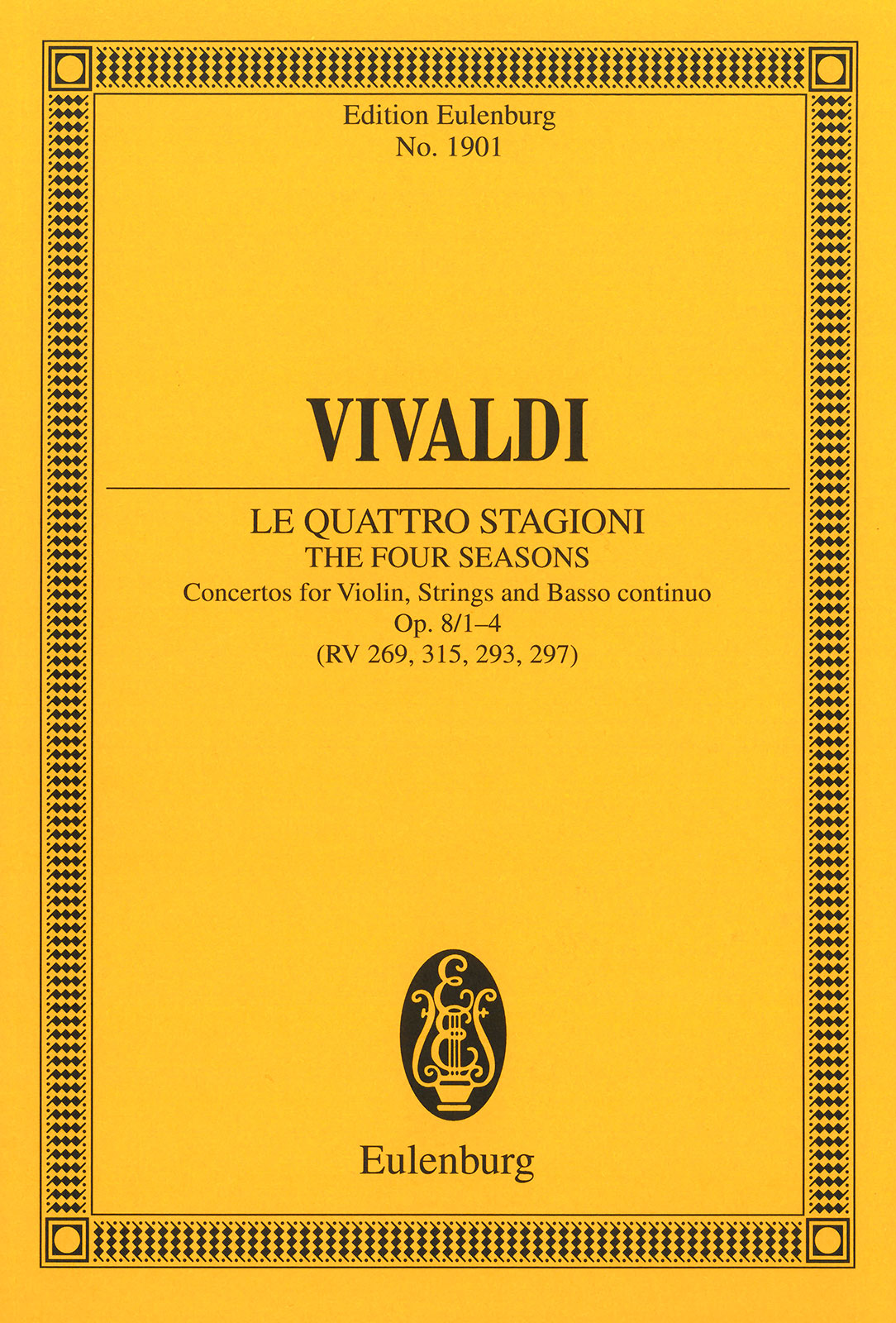 Antonio Vivaldi - Le quattro stagioni (Die vier Jahreszeiten) op. 8 - Cover