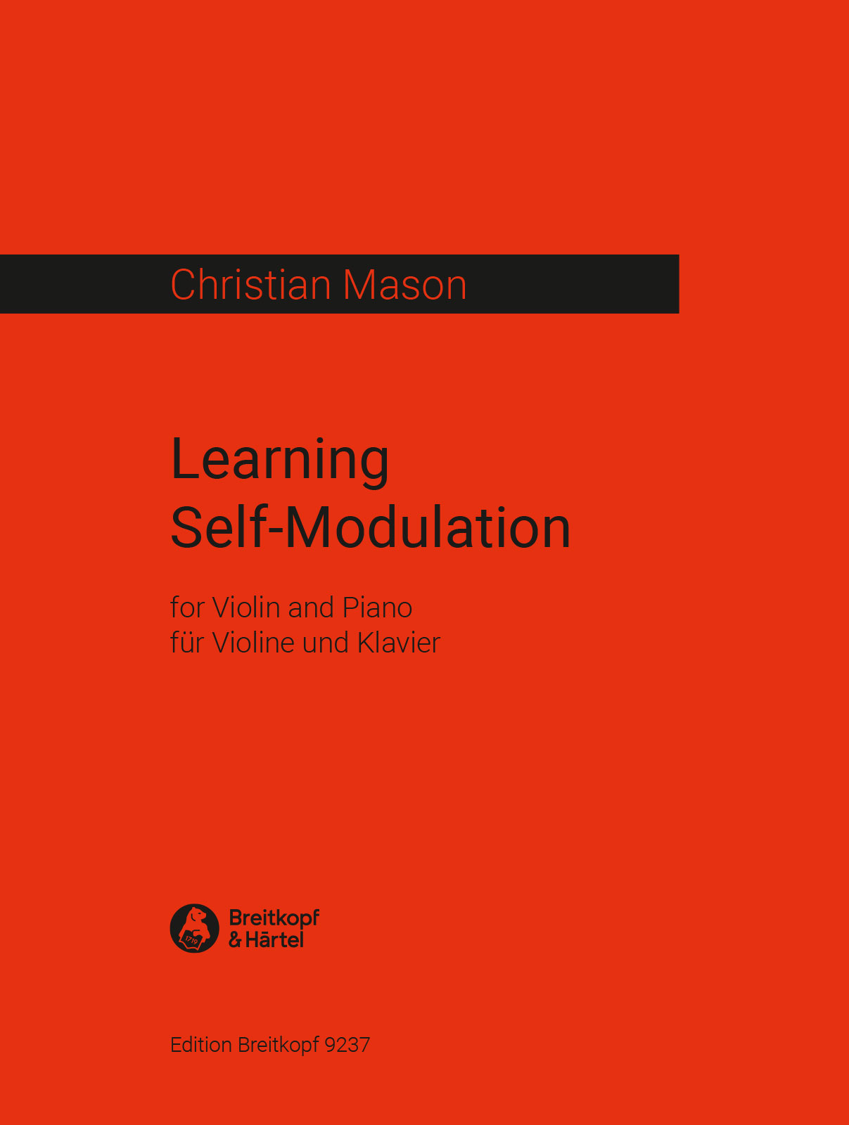 EB 9237D - Learning Self-Modulation - Cover