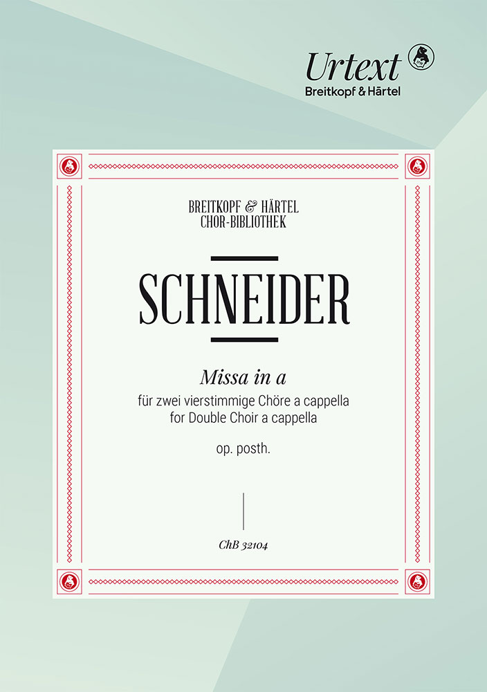 Missa in a op. posthum