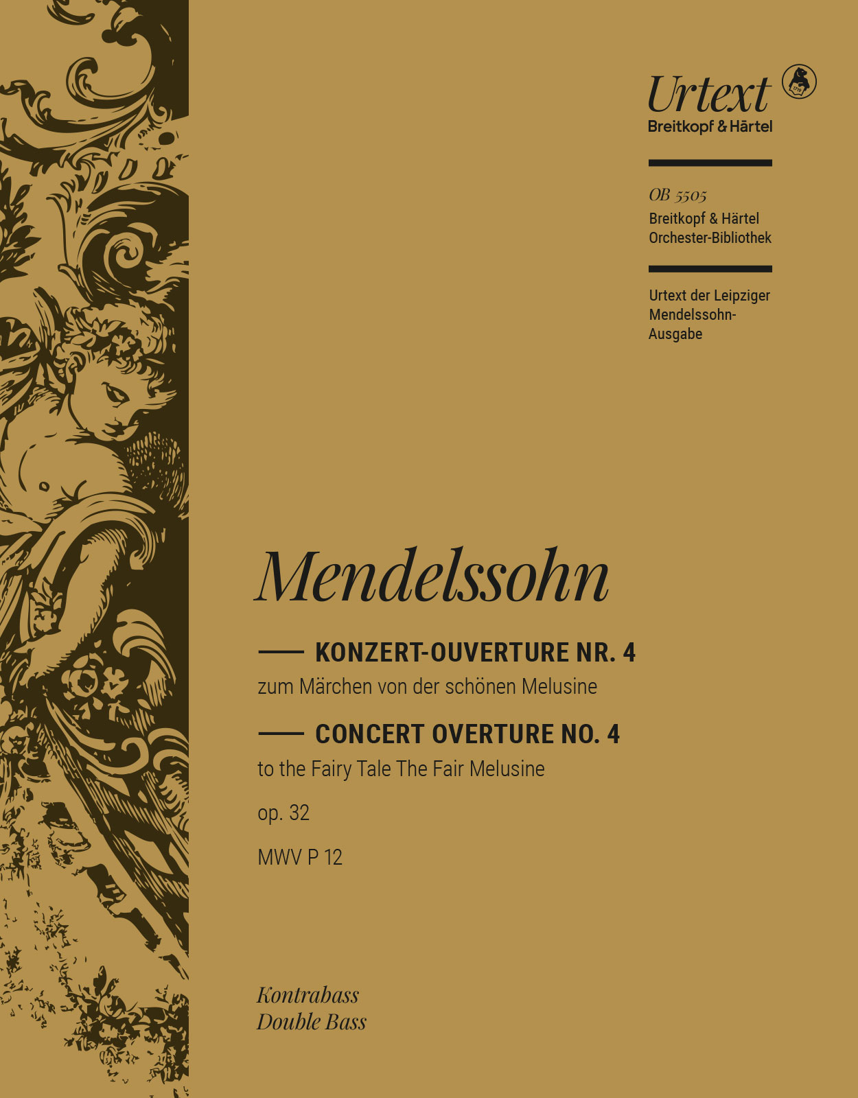 OB 5505-27 - Konzert-Ouvertüre Nr. 4 op. 32 MWV P 12 - Cover