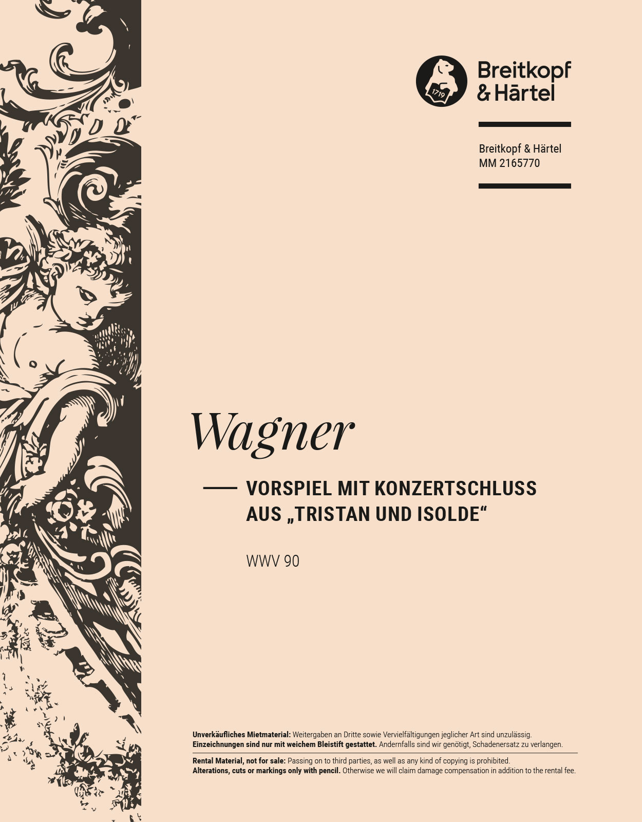 MM 2165770 - Tristan und Isolde WWV 90 - Cover