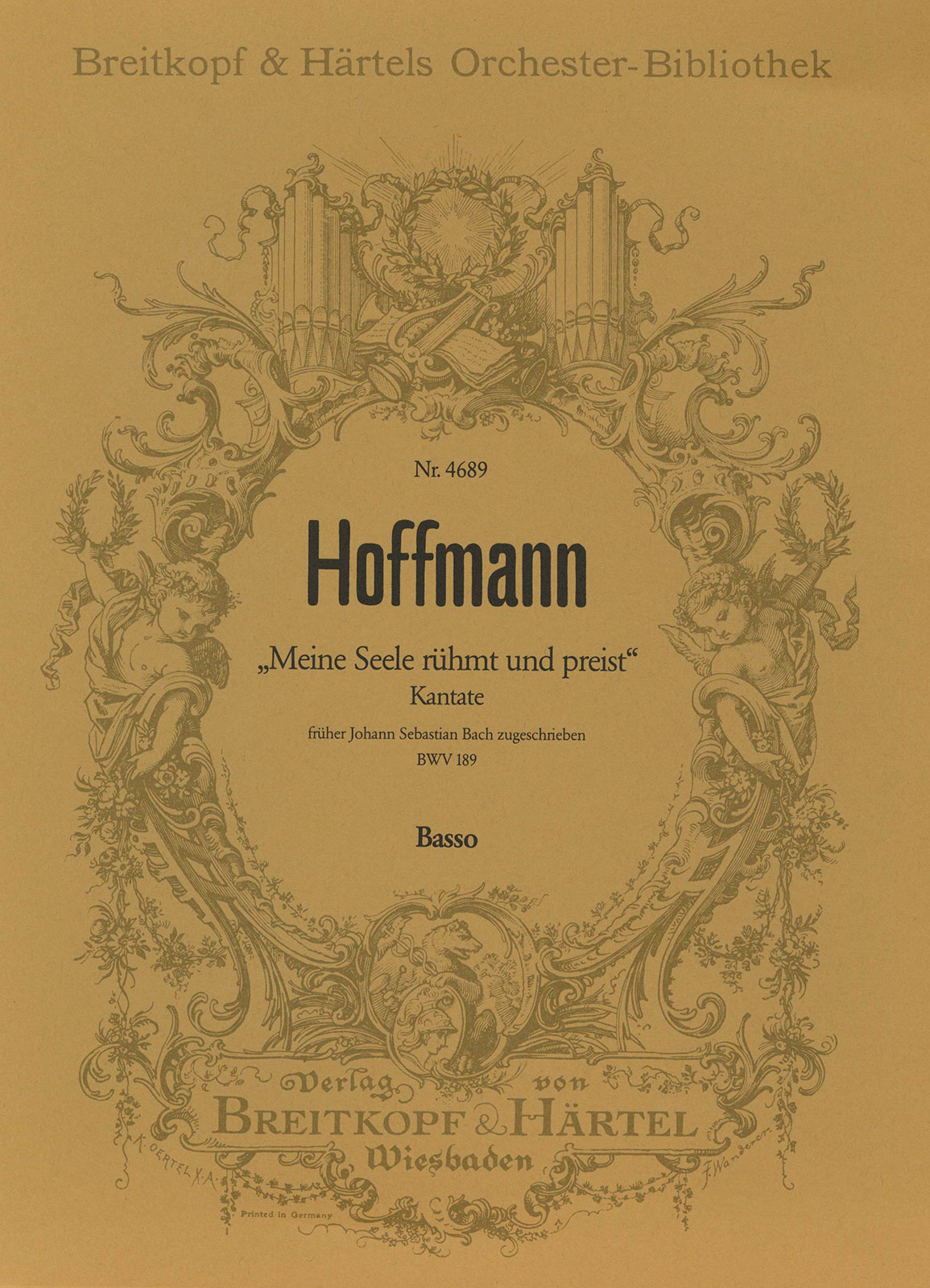 OB 4689-26 - „Meine Seele rühmt und preist“ - Cover