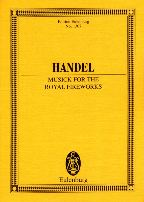Georg Friedrich Händel - Feuerwerksmusik D-dur HWV 351 - Cover
