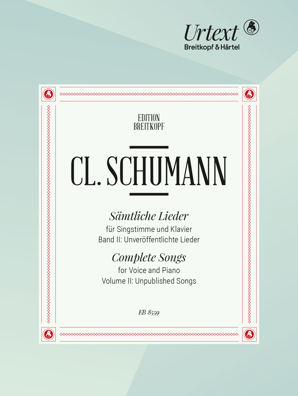 EB 8559D - Sämtliche Lieder - Cover
