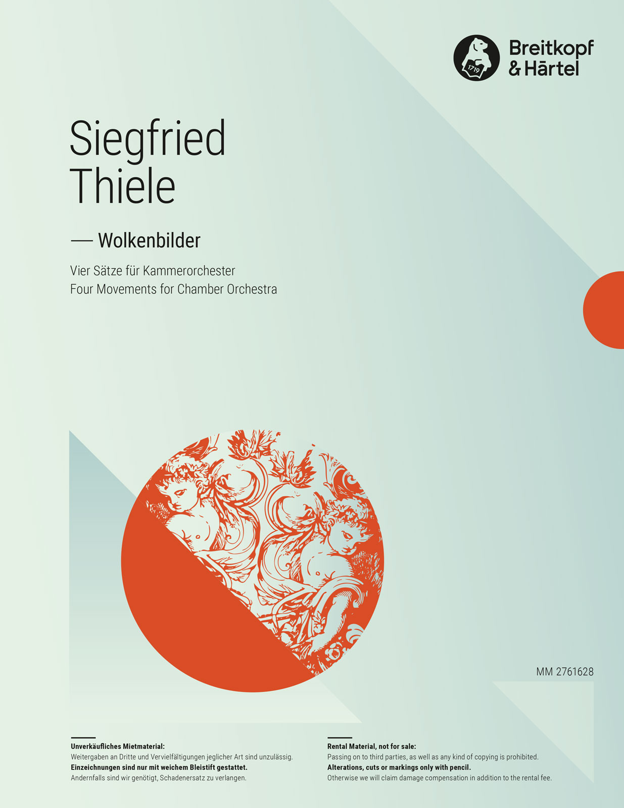 Siegfried Thiele - Wolkenbilder - Cover