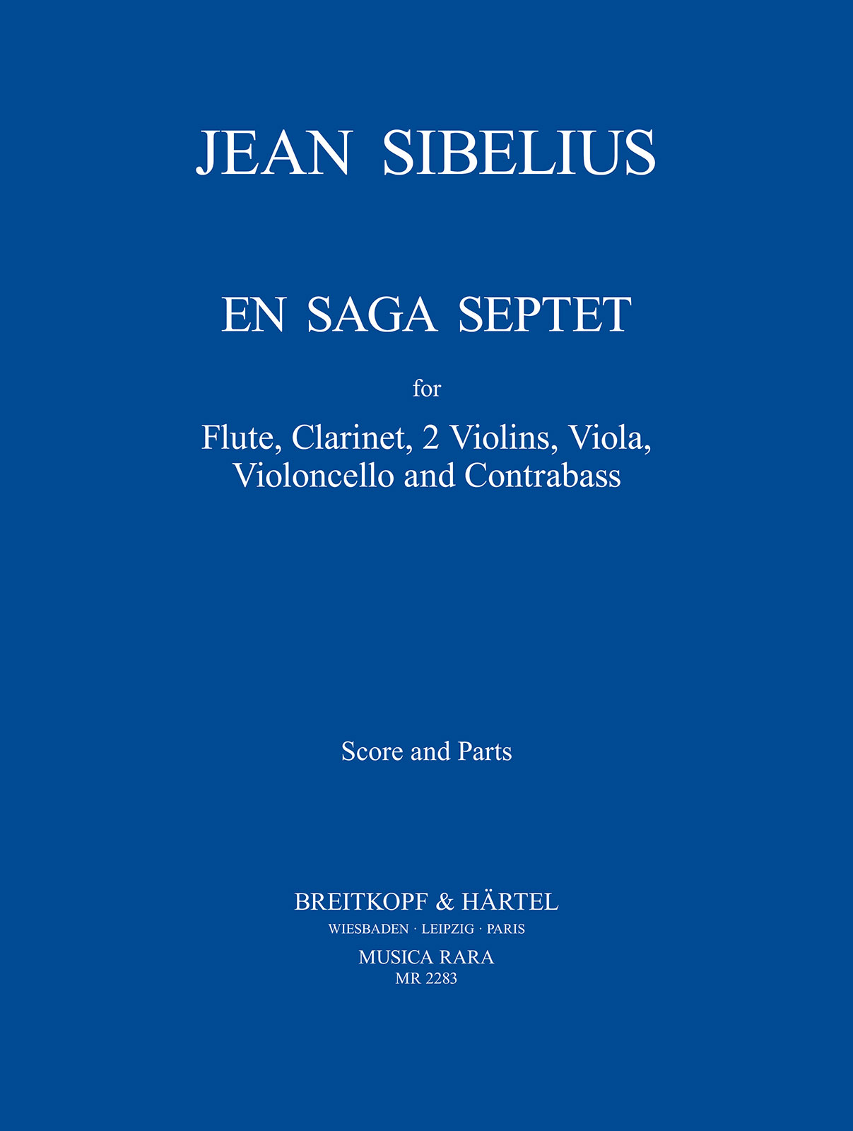 Jean Sibelius - En saga - Cover