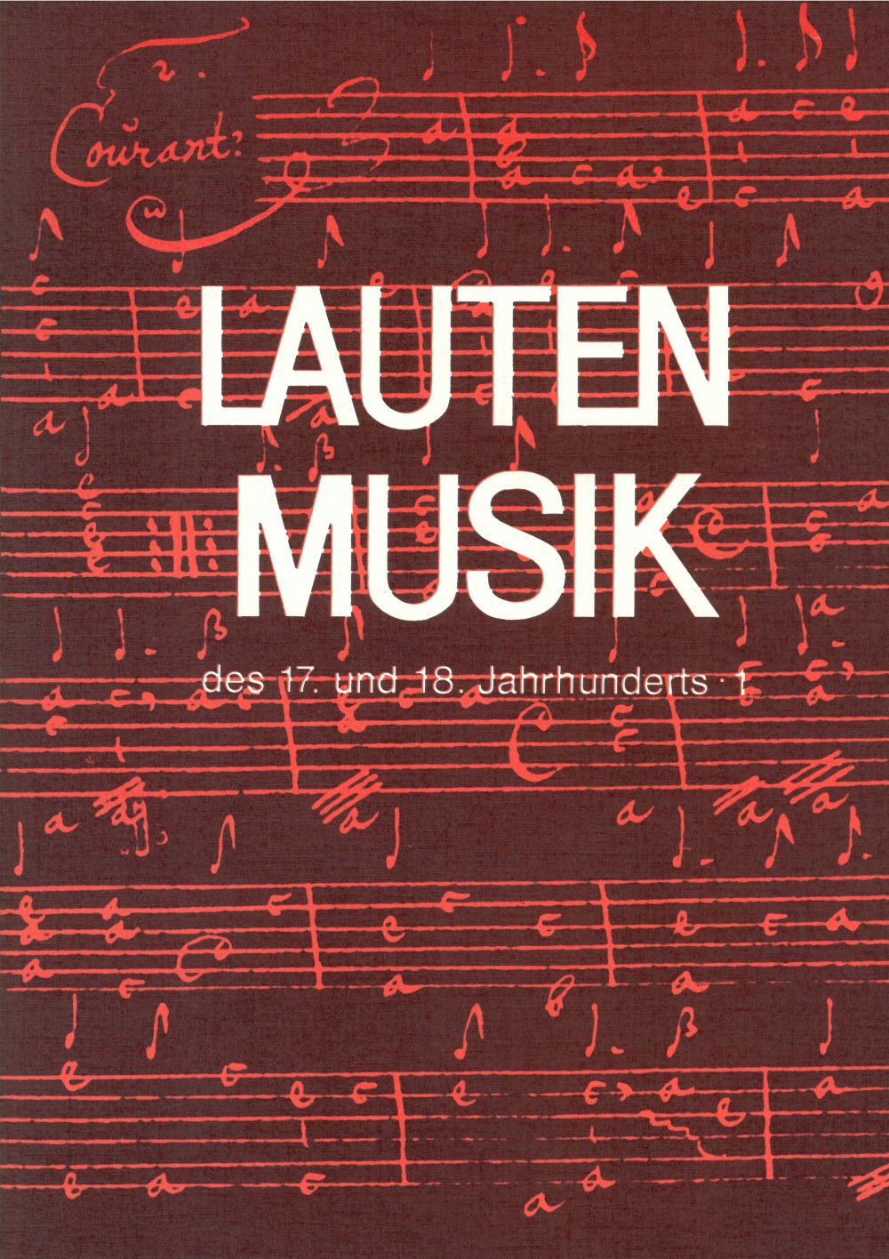 Lautenmusik des 17. und 18. Jahrhunderts - Cover