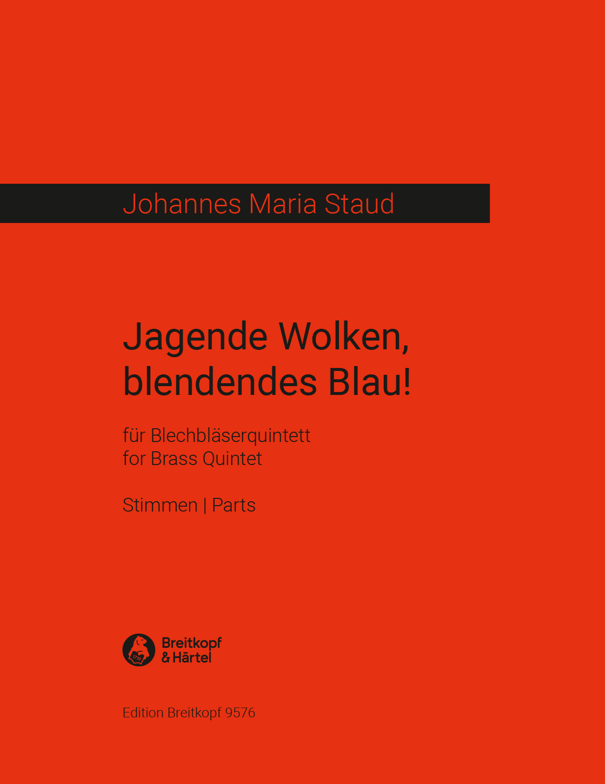 EB 9576D - Jagende Wolken, blendendes Blau! - Cover