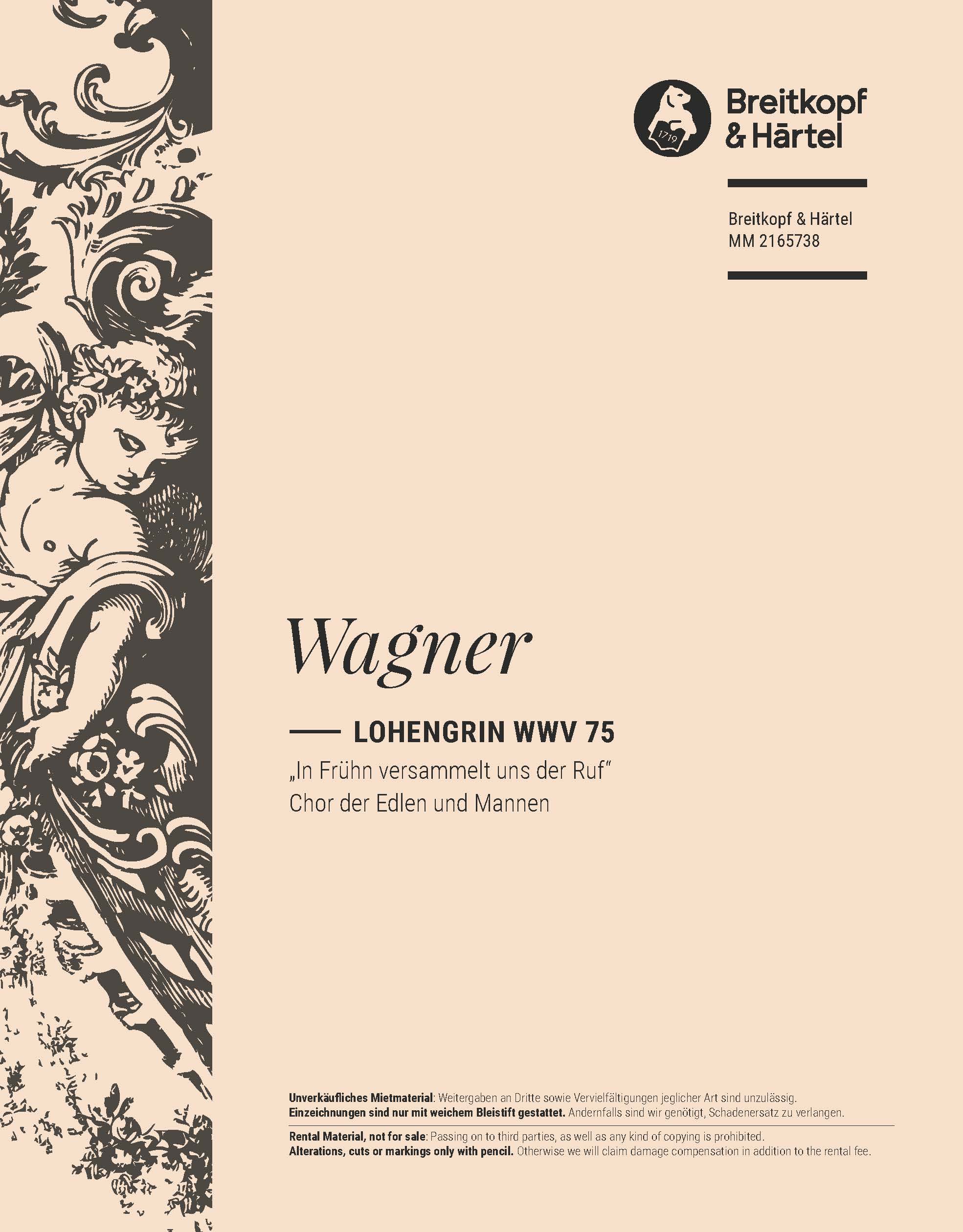 MM 2165738 - Lohengrin WWV 75 - Cover