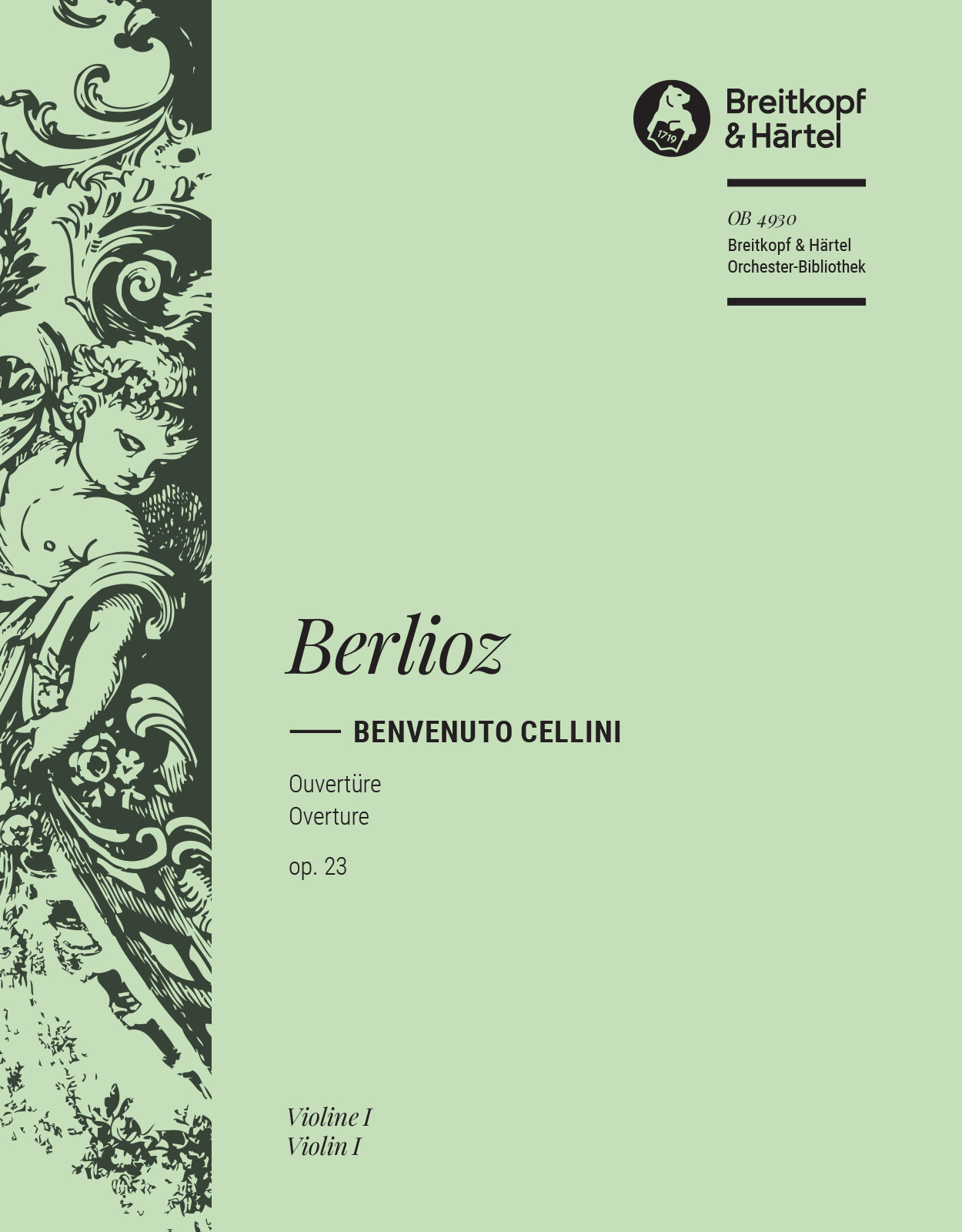 OB 4930-15 - Benvenuto Cellini op. 23 - Cover