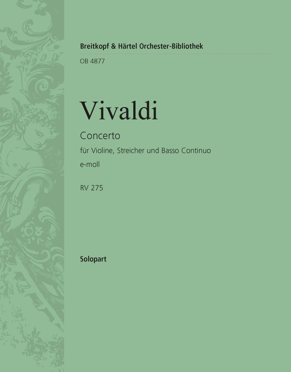 OB 4877-03 - Concerto in E minor RV 275 - Cover