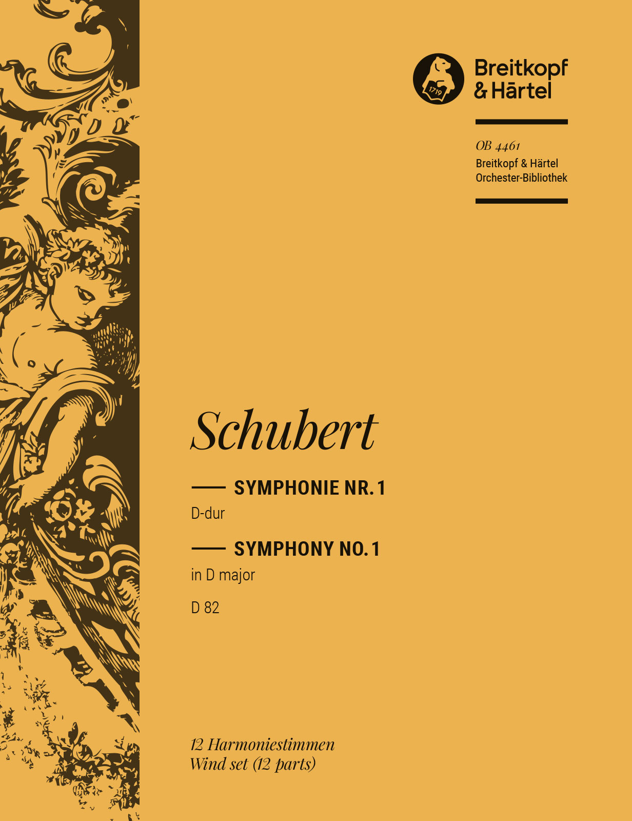 OB 4461-30 - Symphonie Nr. 1 D-dur D 82 - Cover
