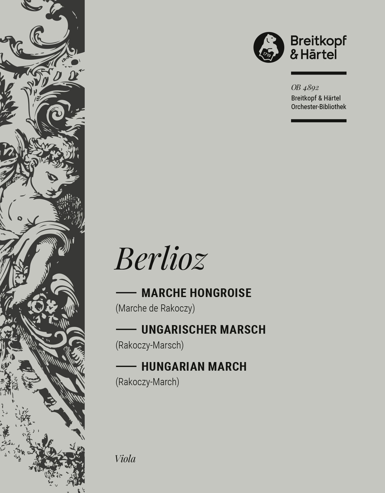OB 4892-19 - Marche Hongroise from “La Damnation de Faust” Op. 24 - Cover