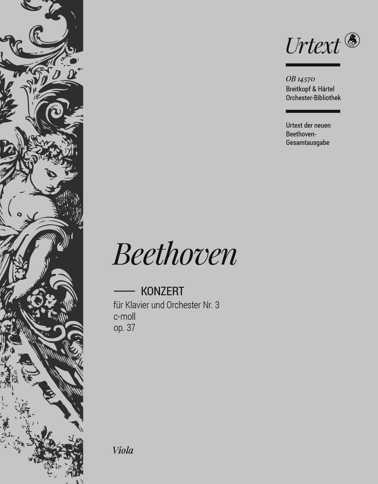 OB 14570-19 - Klavierkonzert Nr. 3 c-moll op. 37 - Cover