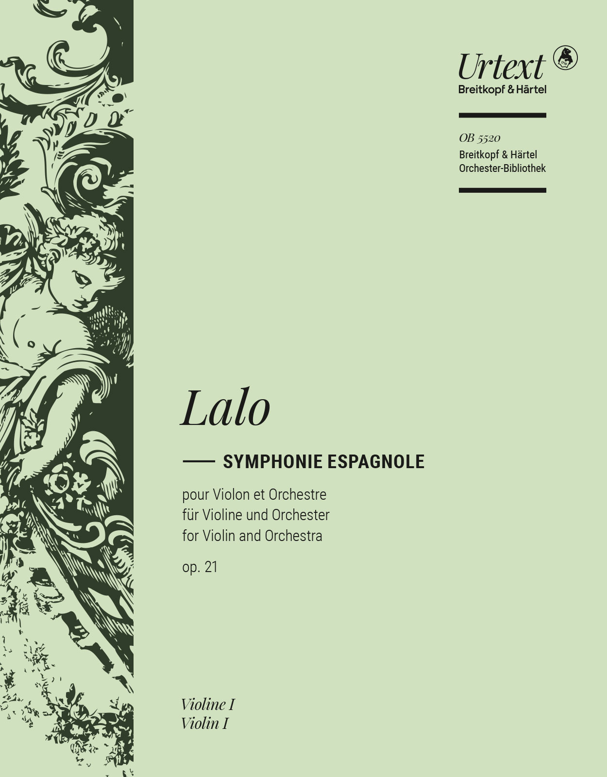 OB 5520-15 - Symphonie espagnole op. 21 - Cover