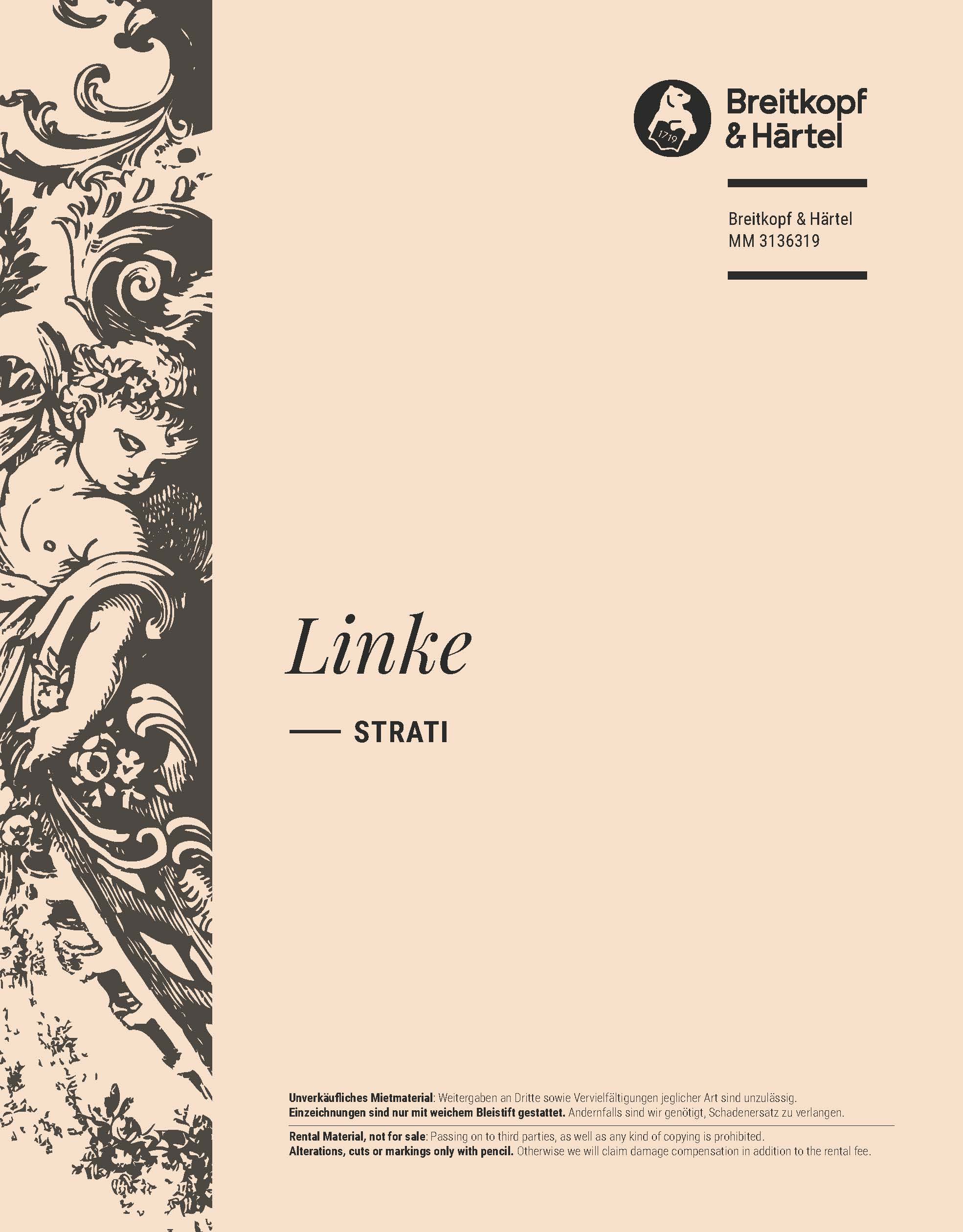 Norbert Linke - Strati - Cover