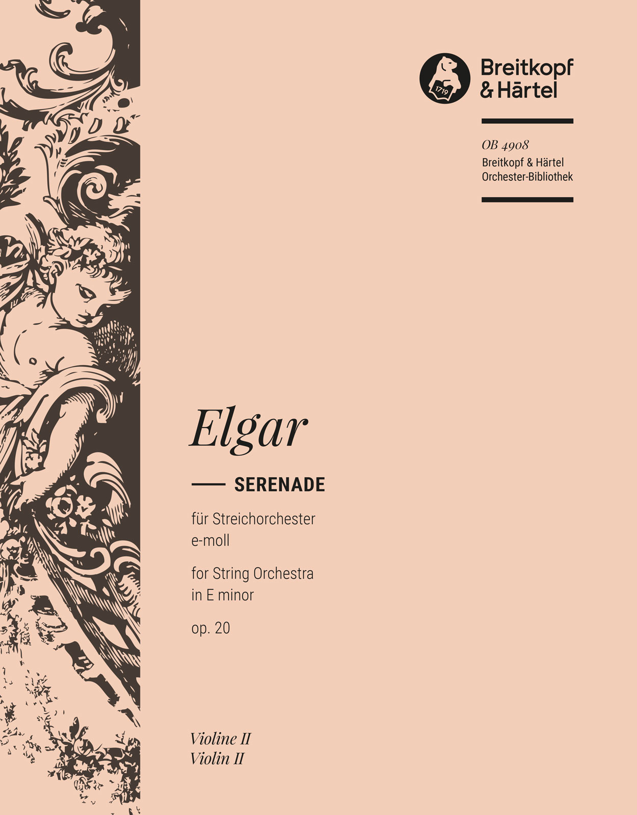 OB 4908-16 - Serenade in E minor Op. 20 - Cover