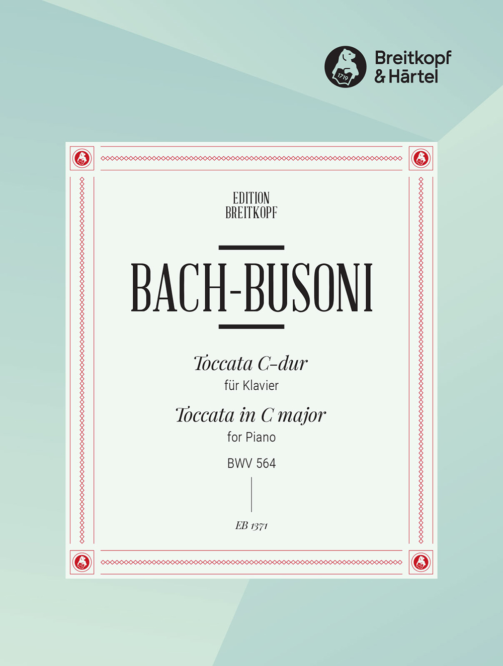 Johann Sebastian Bach - Toccata C-dur BWV 564 - Cover