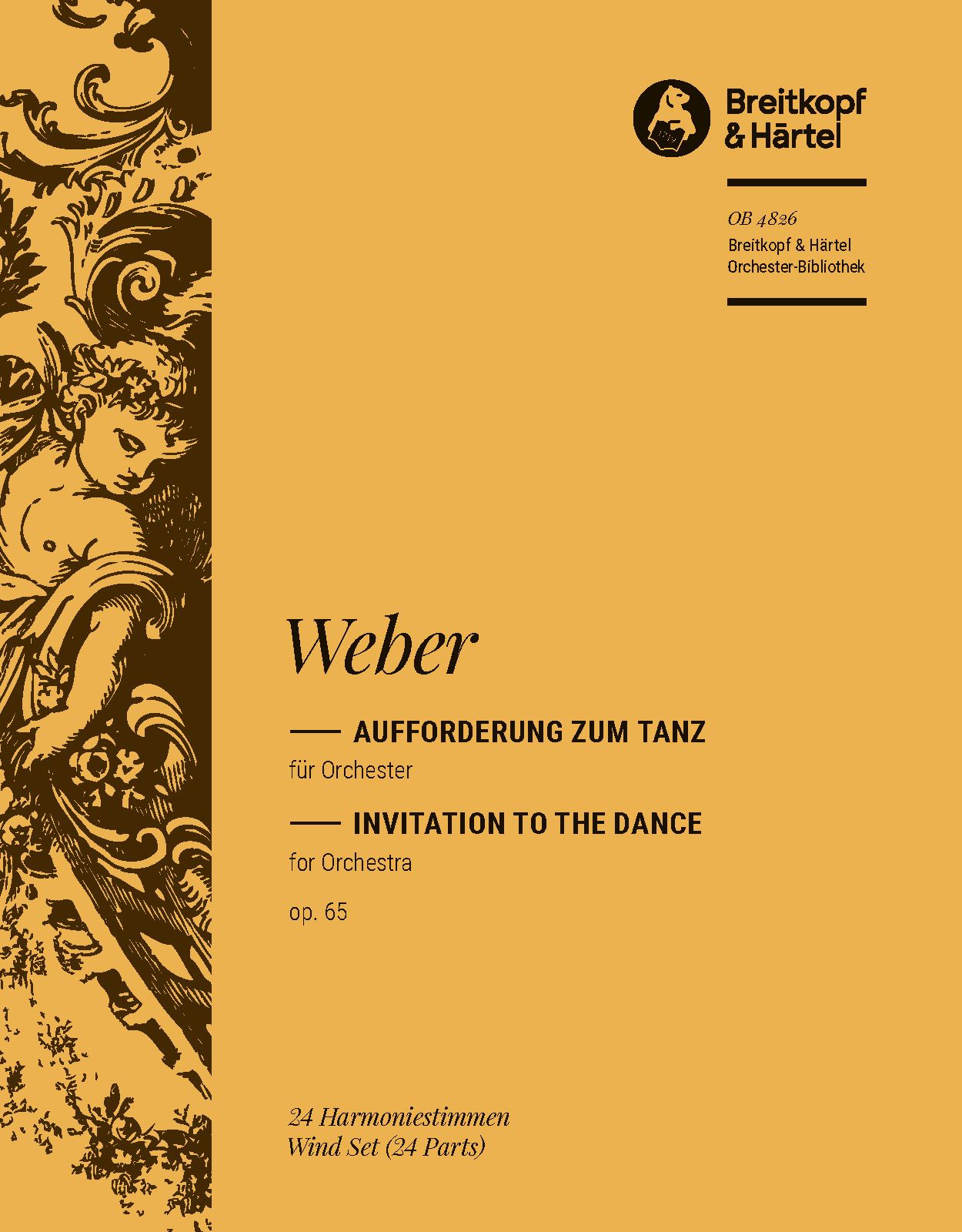 OB 4826-30 - Aufforderung zum Tanz op. 65 - Cover
